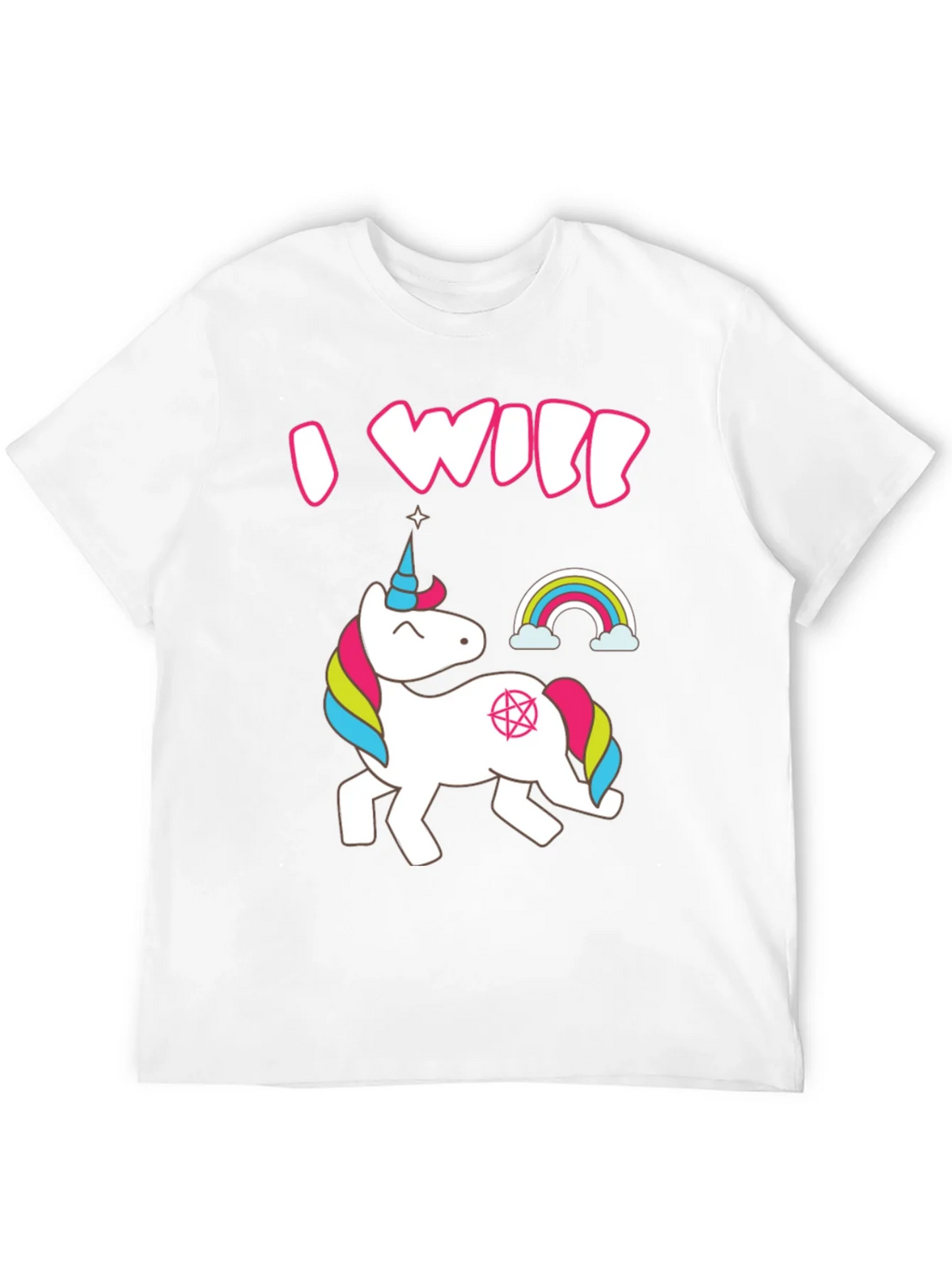 I Will Unicorn Graphic T-Shirt