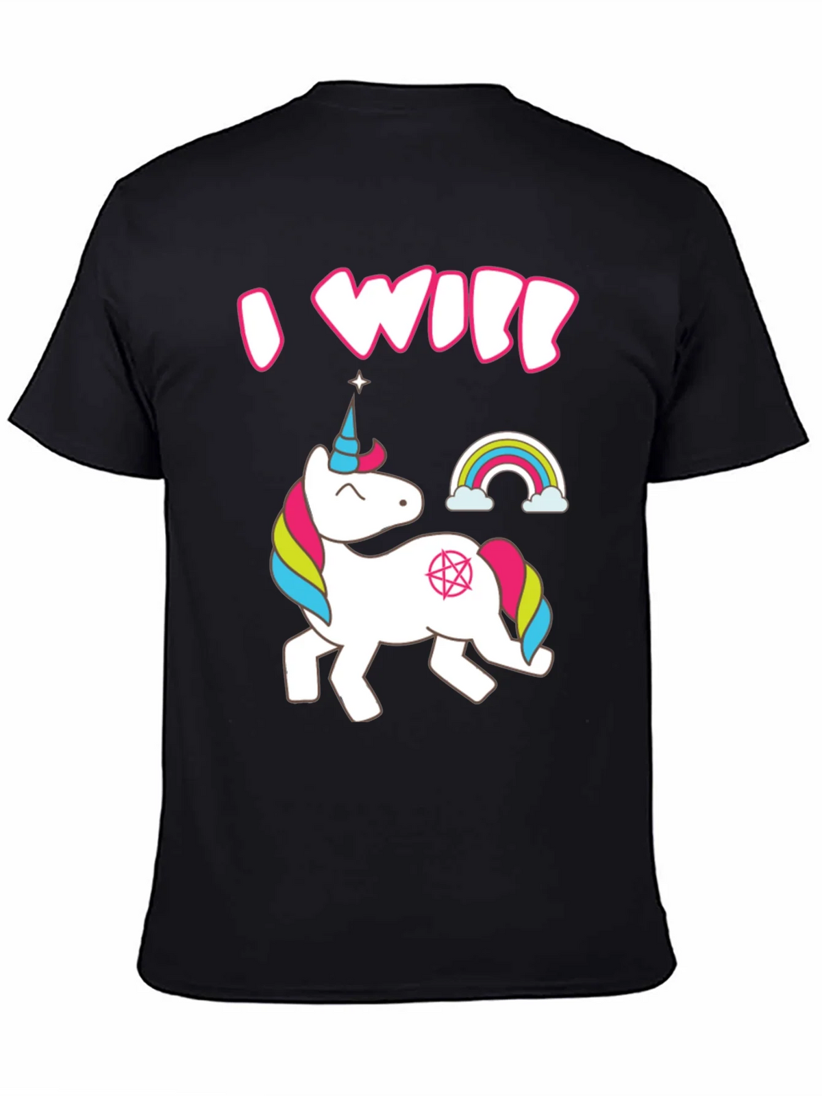 I Will Unicorn Graphic T-Shirt