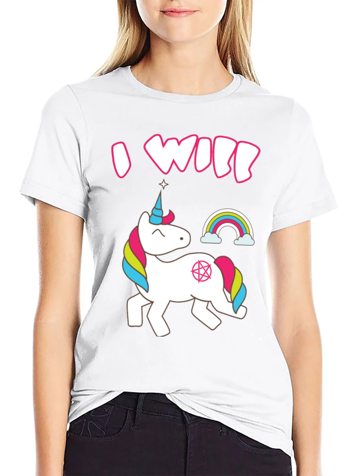 I Will Unicorn Graphic T-Shirt