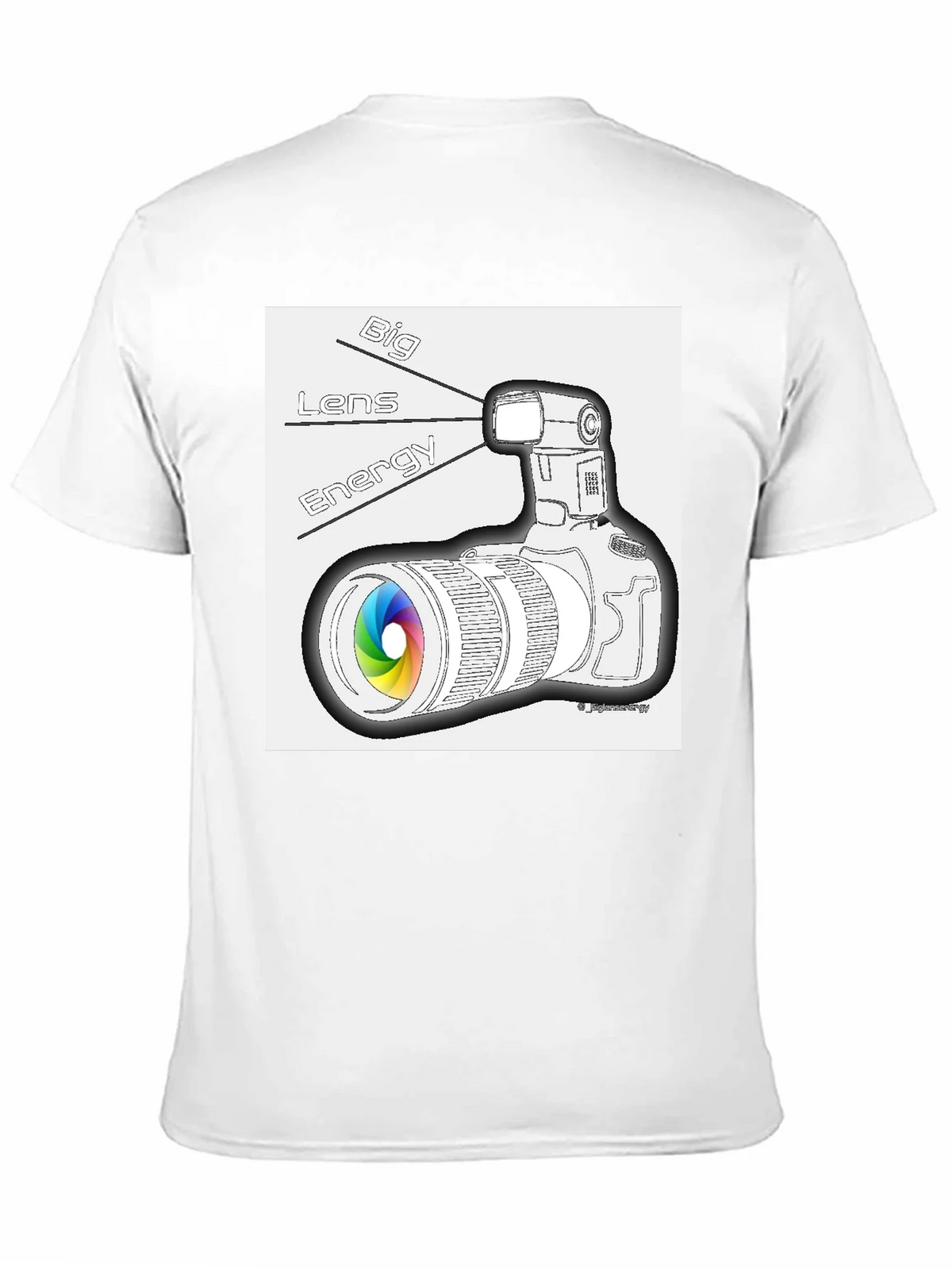 Big Lens Energy Graphic T-Shirt