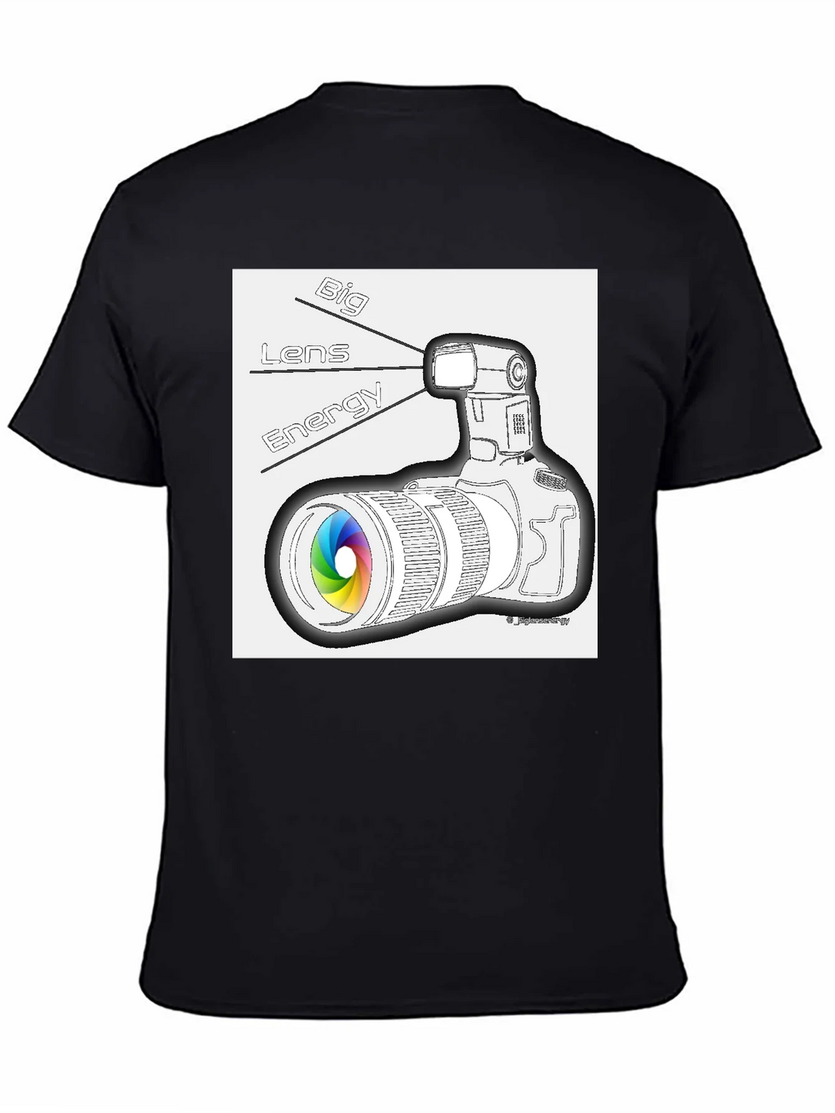 Big Lens Energy Graphic T-Shirt