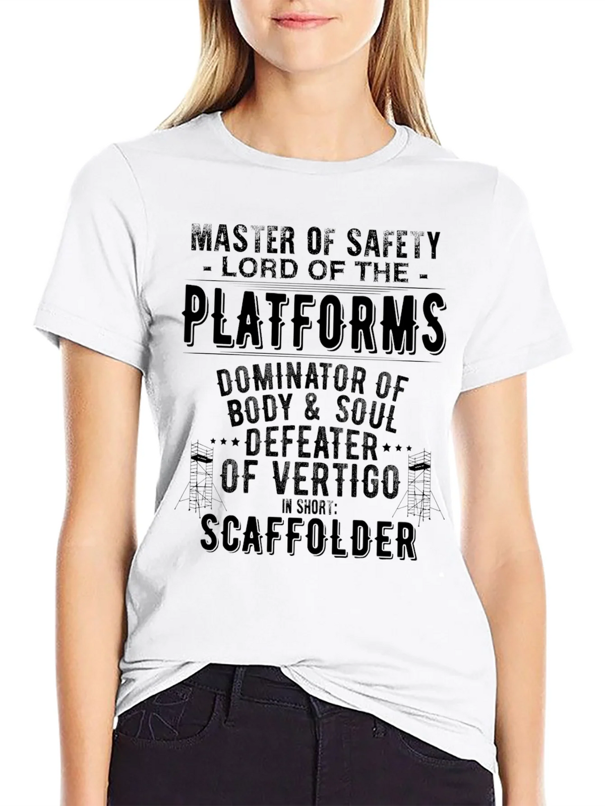 Master of Safety Scaffolder T-Shirt