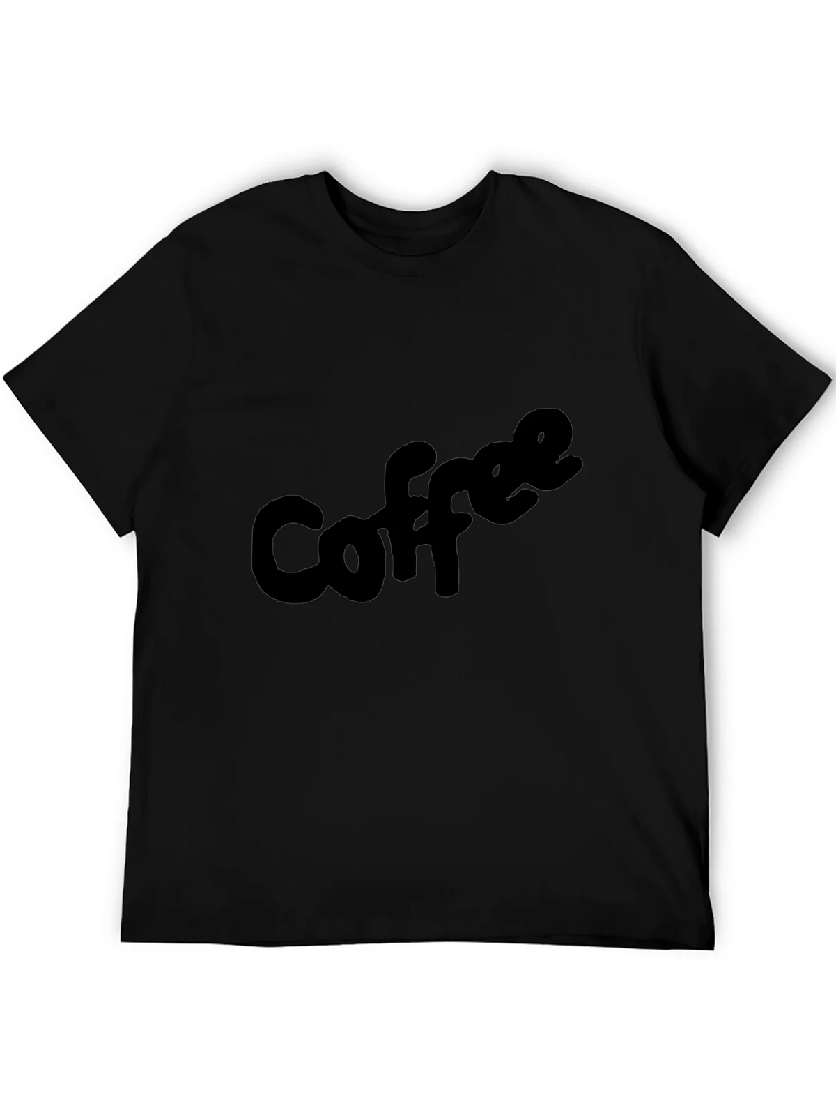 Coffee Lovers Black Tee - Casual & Comfy