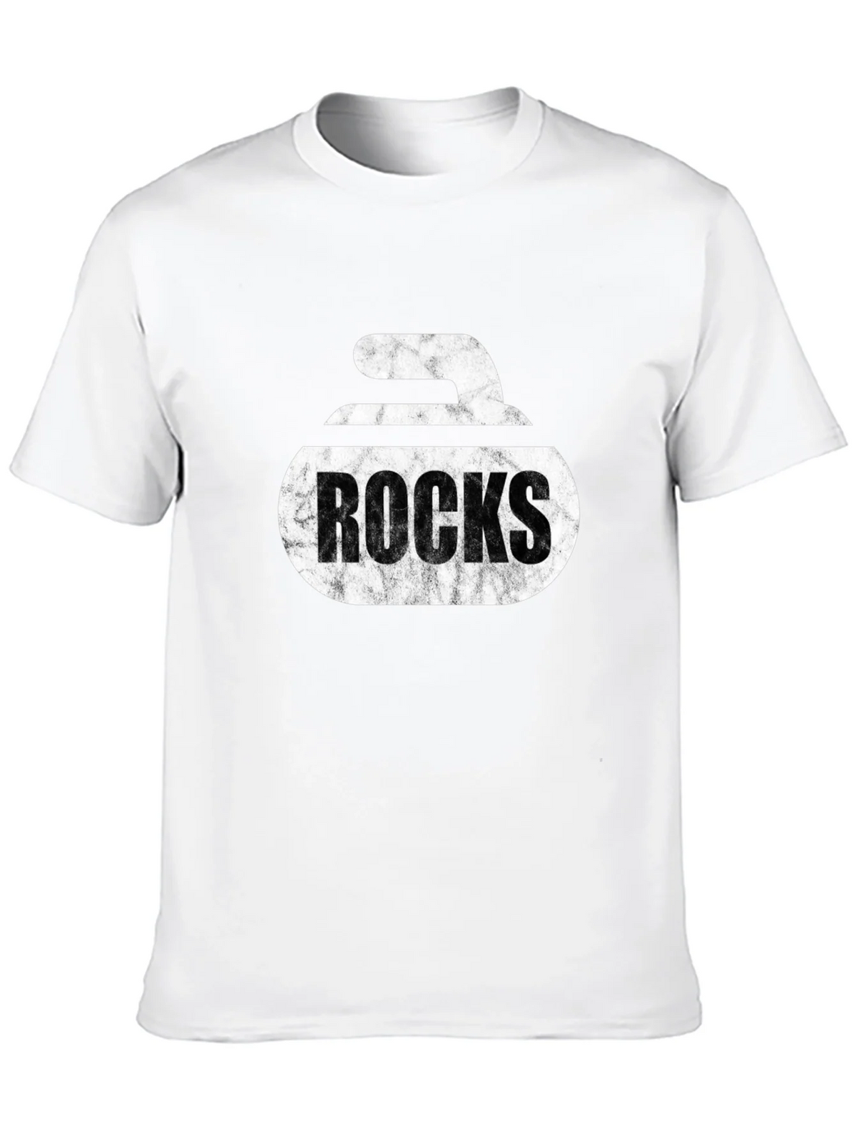 Curling Rocks T-Shirt - Unique Graphic Tee