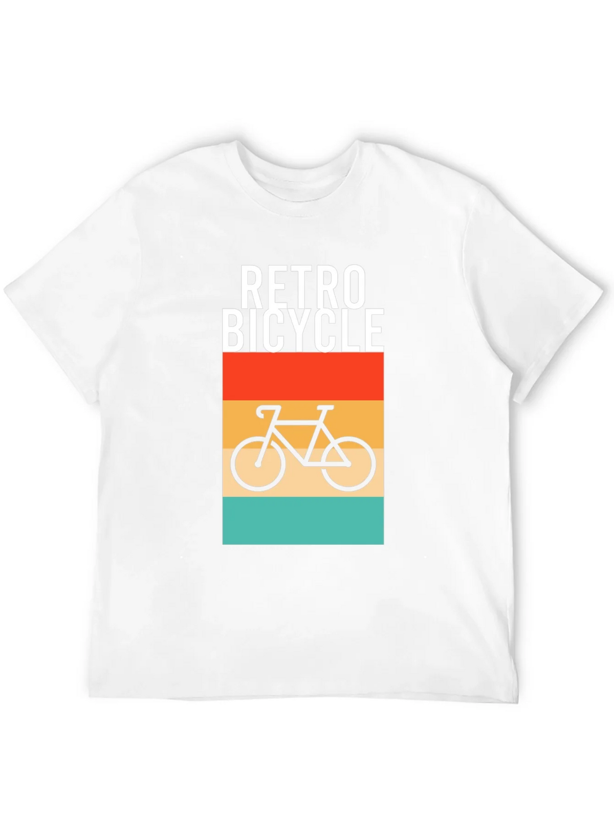 Retro Bicycle Graphic T-Shirt - Stylish Comfort