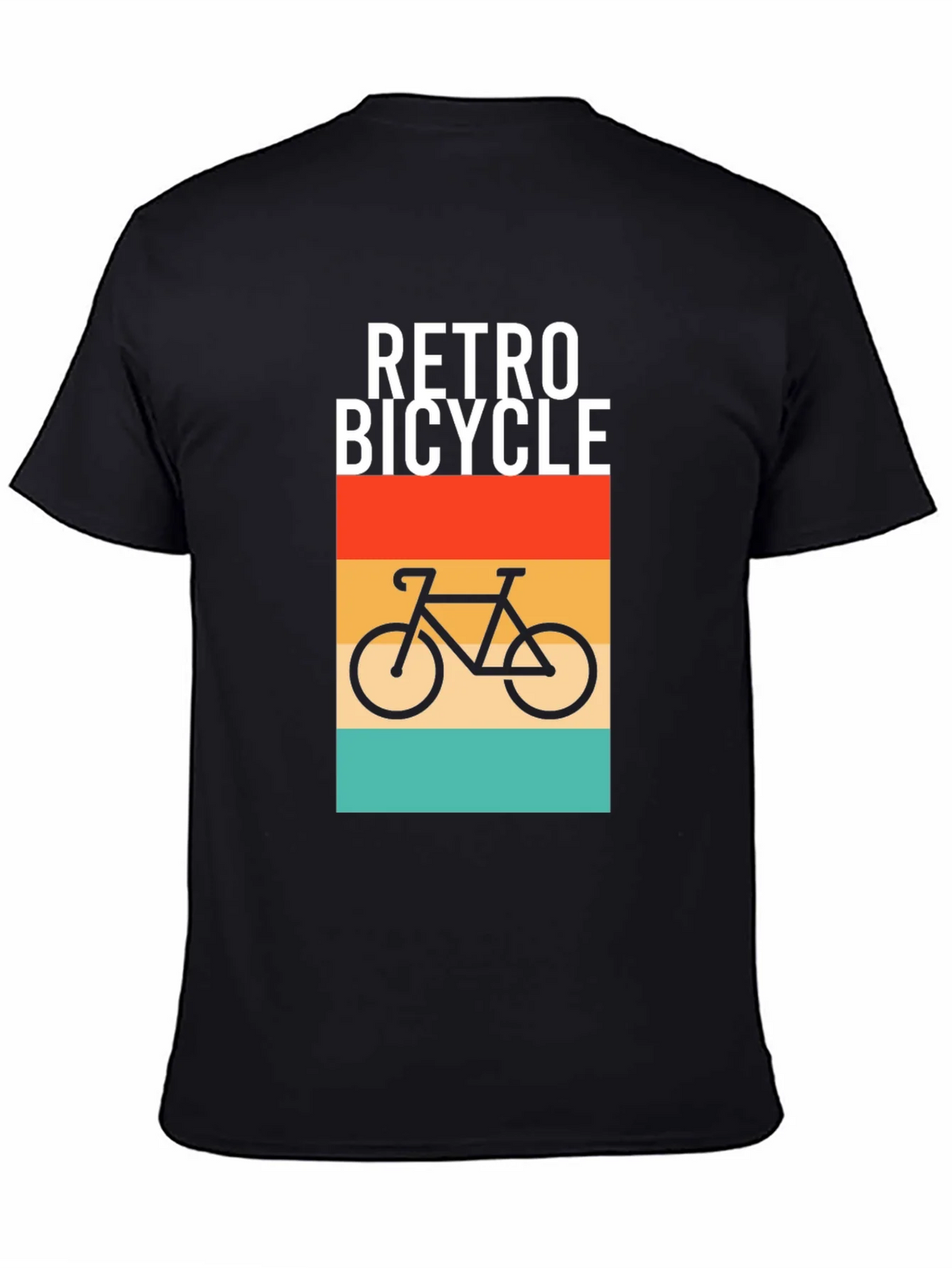 Retro Bicycle Graphic T-Shirt - Stylish Comfort