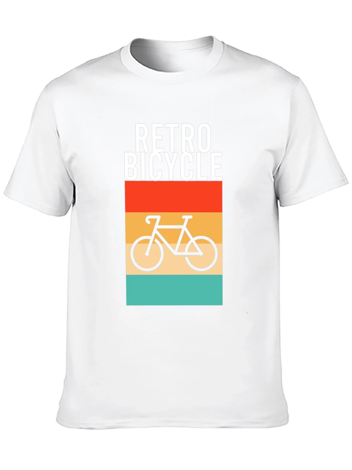 Retro Bicycle Graphic T-Shirt - Stylish Comfort