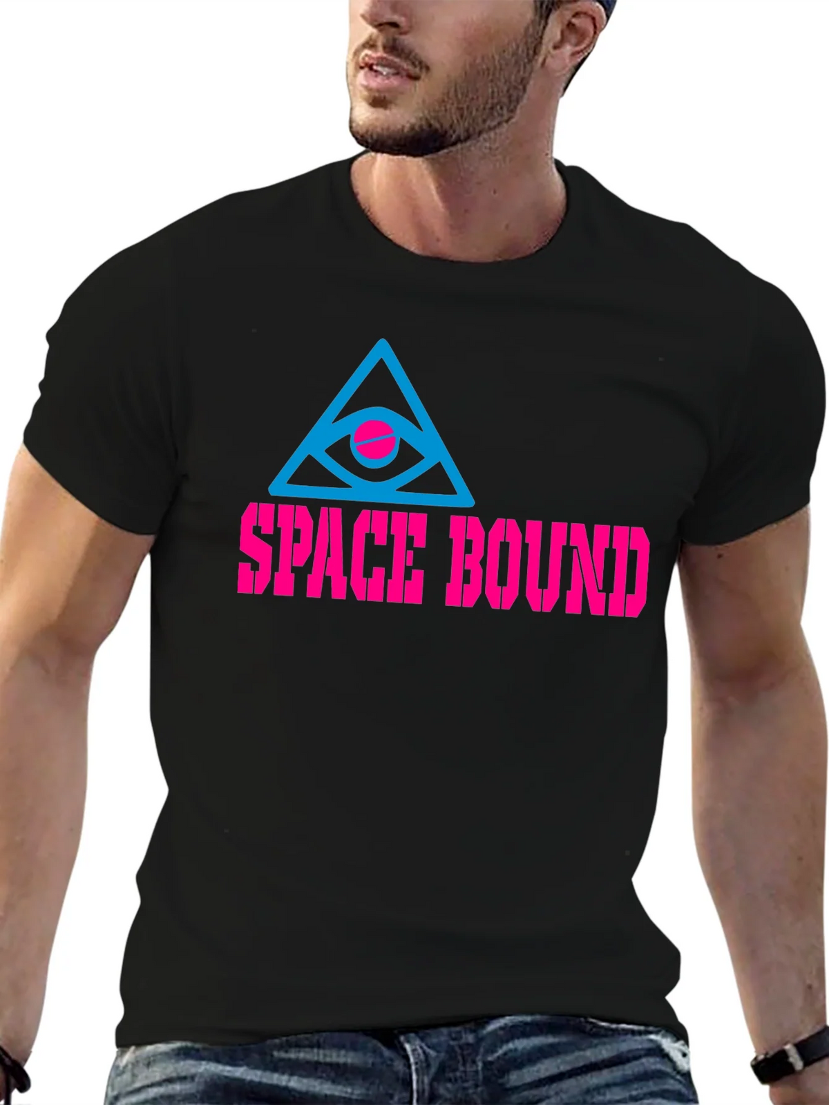 Space Bound Graphic Tee - Cool & Unique Design