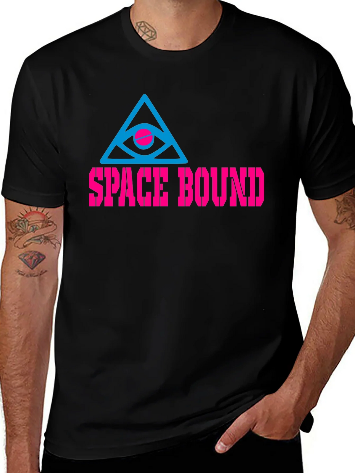 Space Bound Graphic Tee - Cool & Unique Design