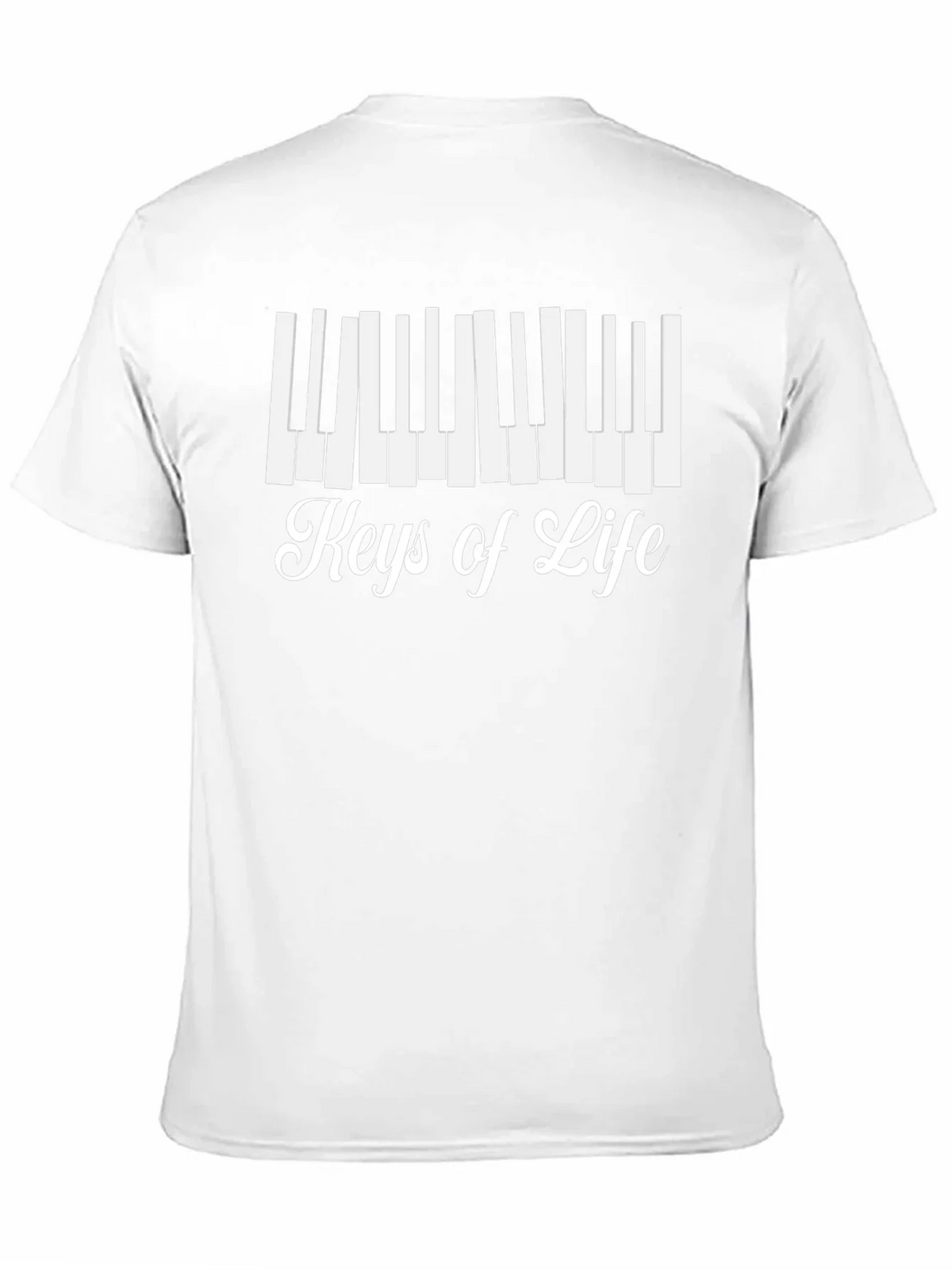 Keys of Life Graphic Tee - Musicians Black T-Shirt