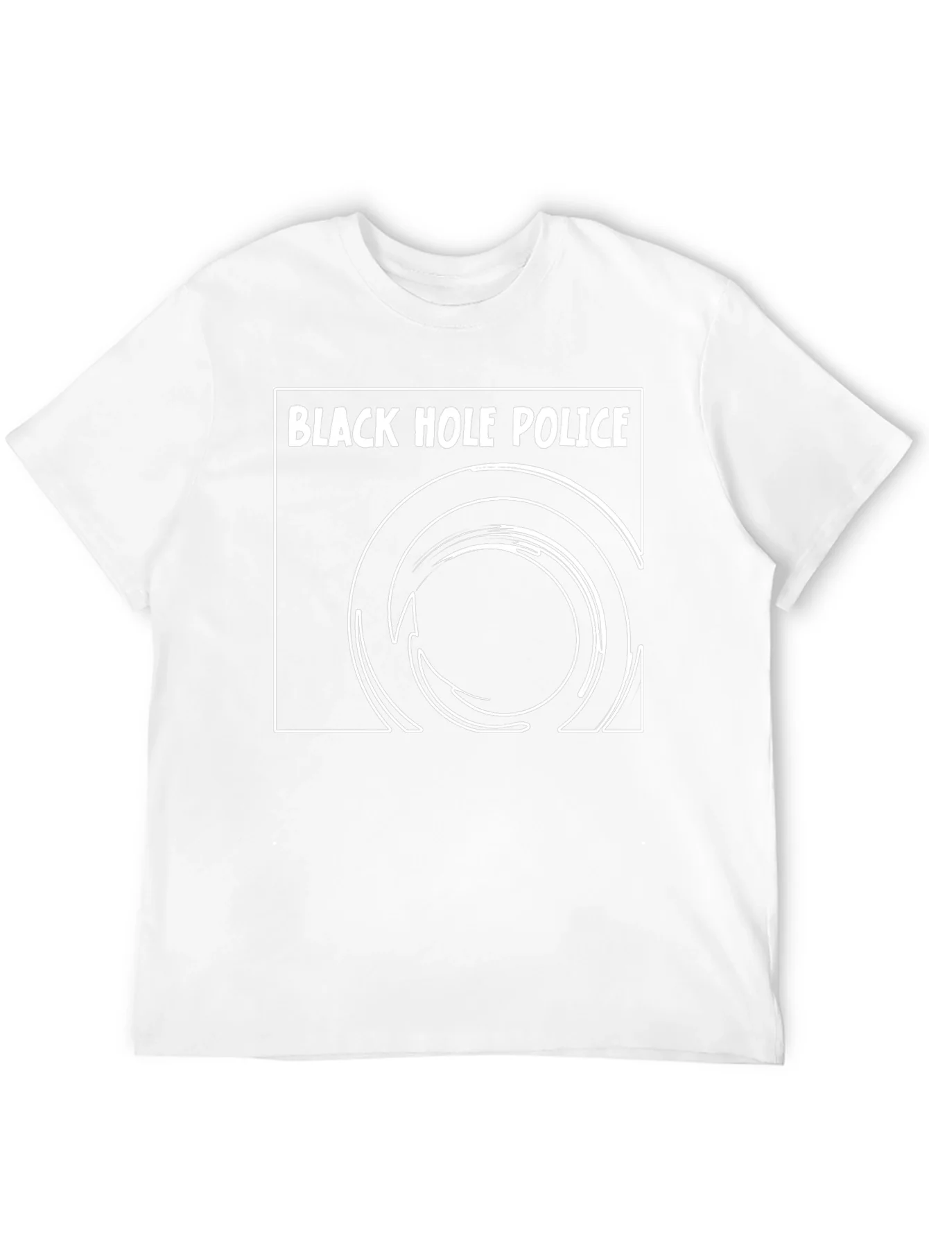Black Hole Police Graphic Tee