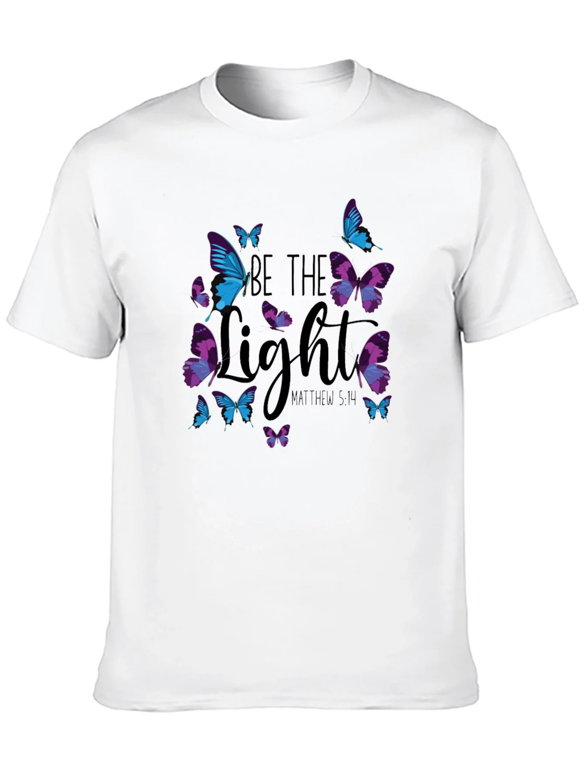 Be the Light Butterfly Graphic Tee