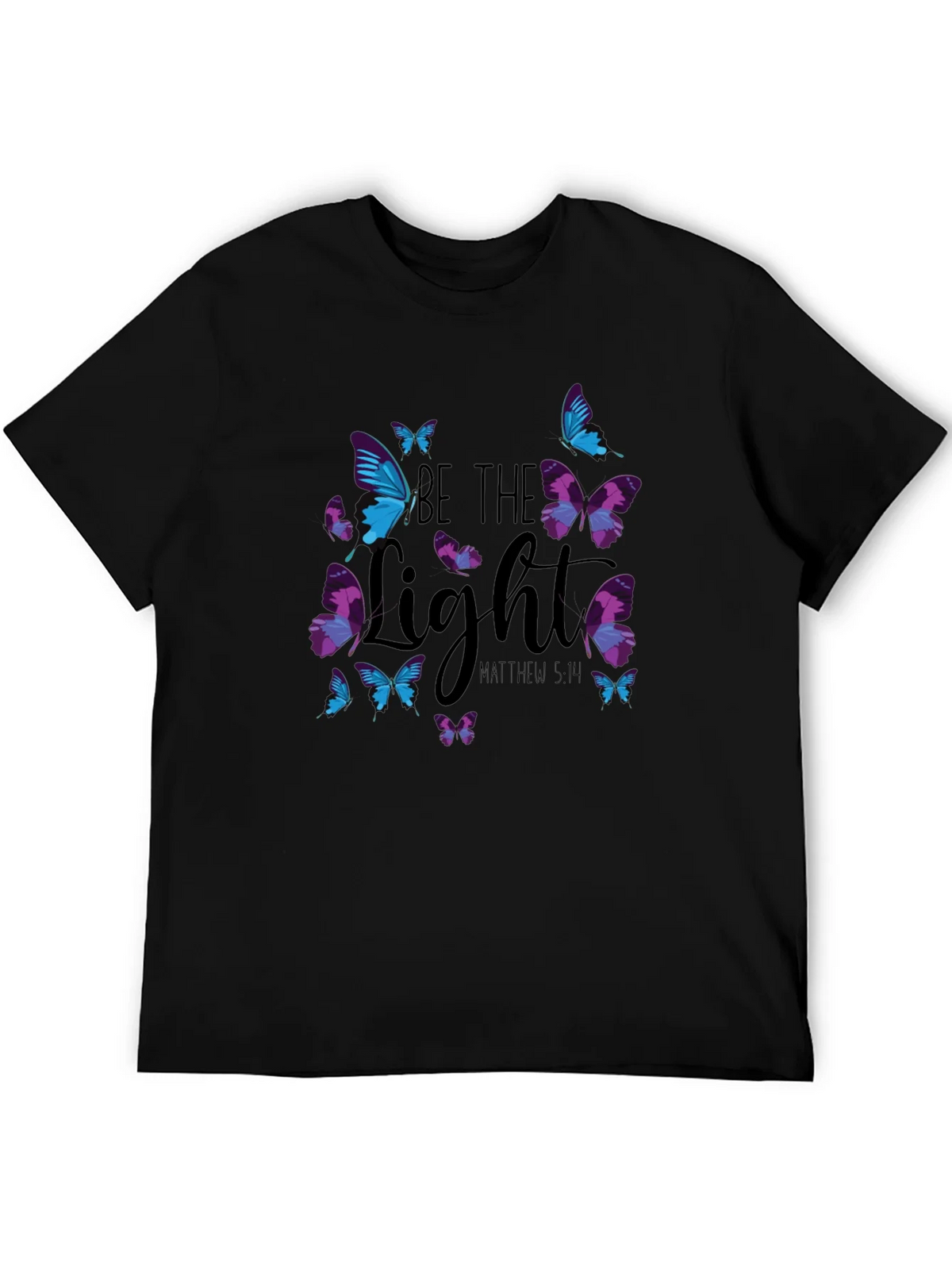 Be the Light Butterfly Graphic Tee