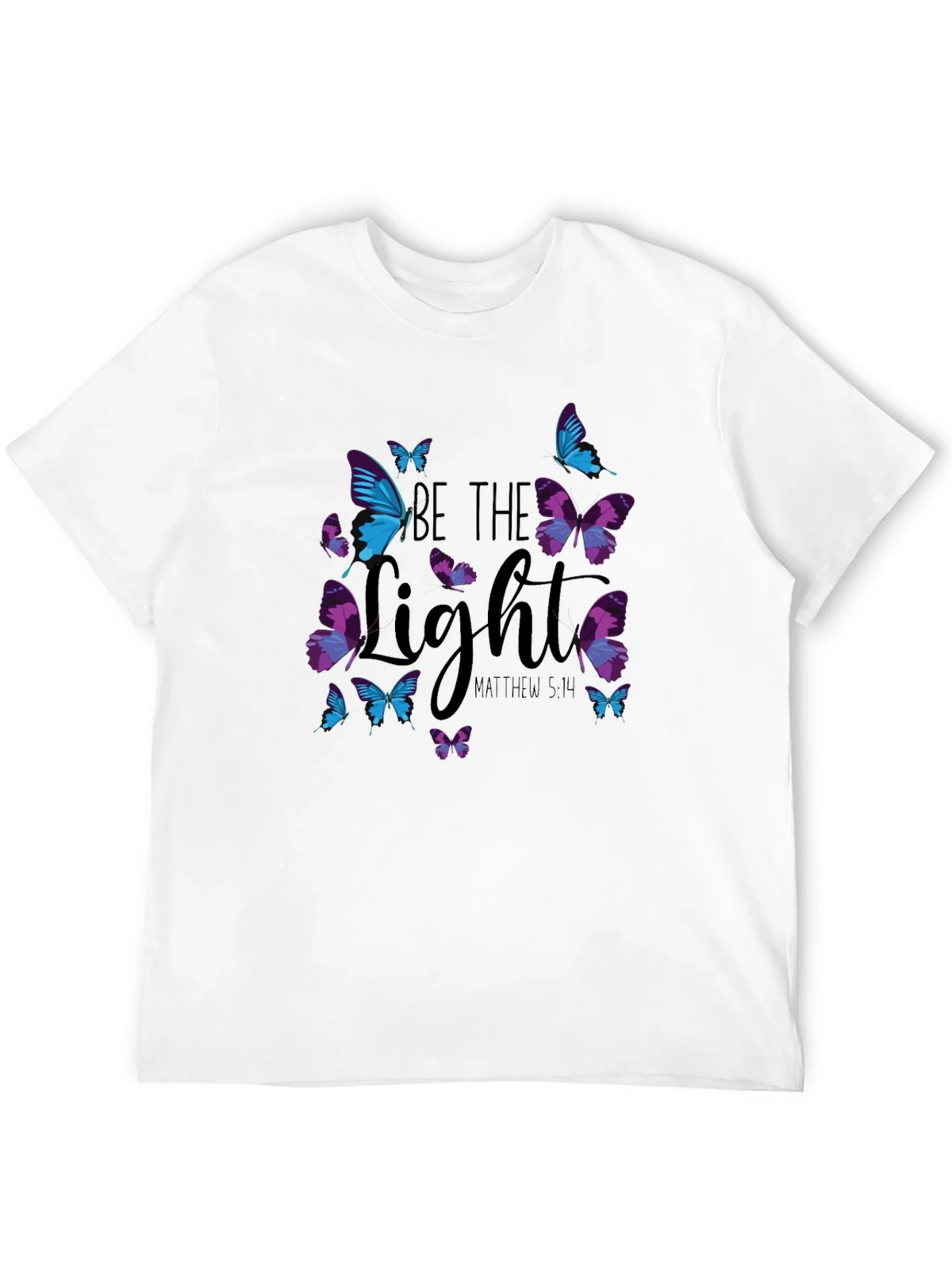 Be the Light Butterfly Graphic Tee
