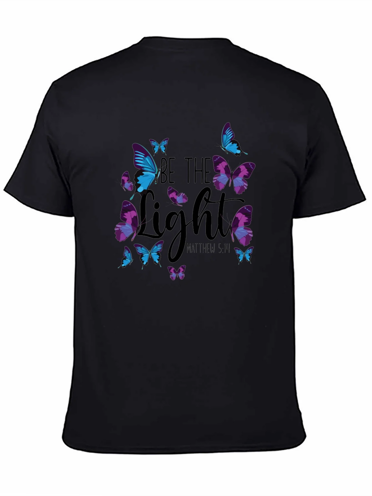 Be the Light Butterfly Graphic Tee