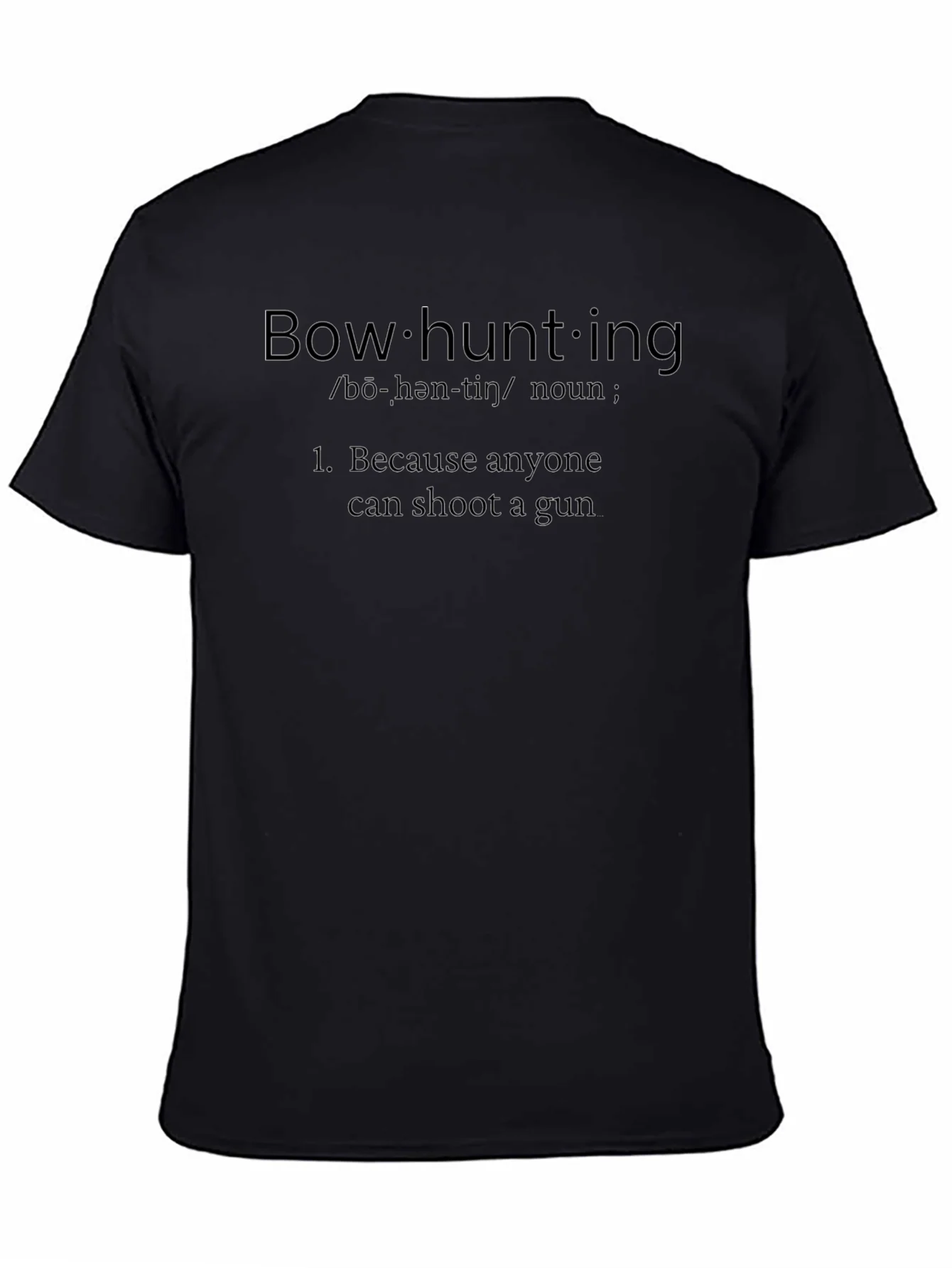 Bowhunting Definition T-Shirt - Gift for Hunters