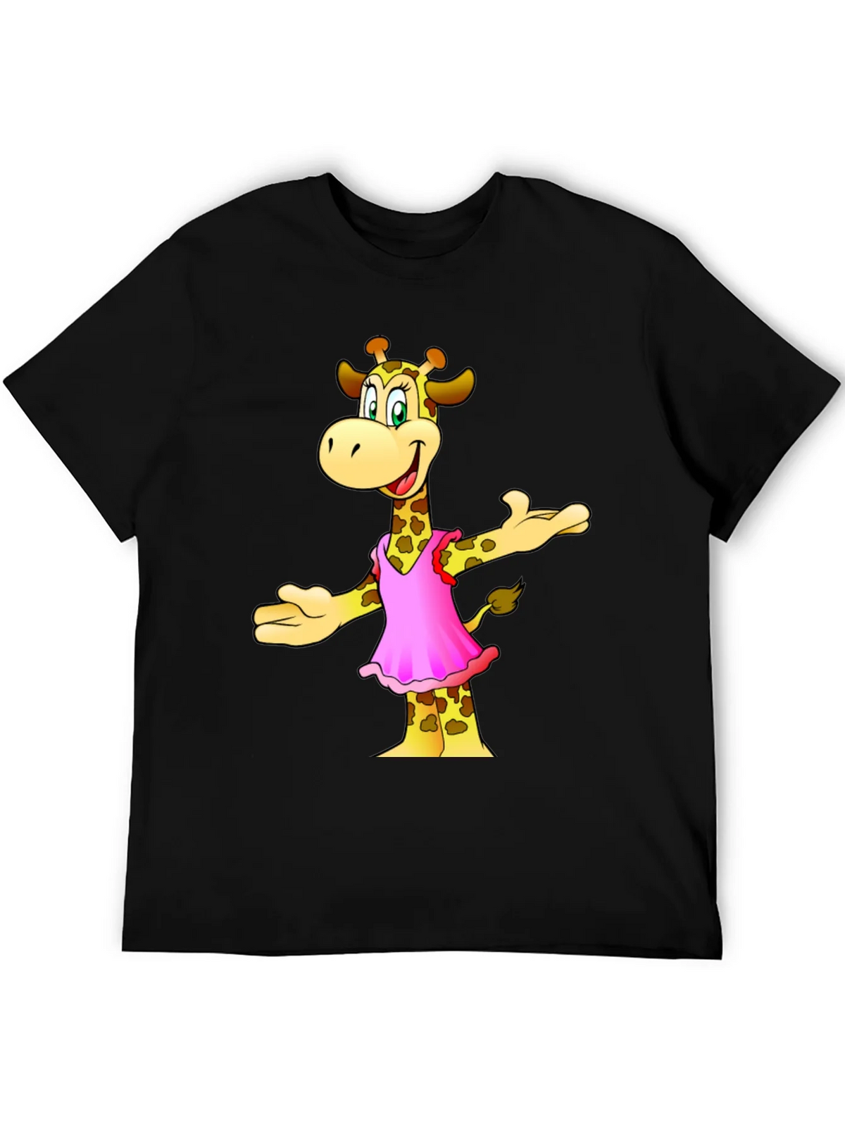 Cartoon Giraffe T-Shirt