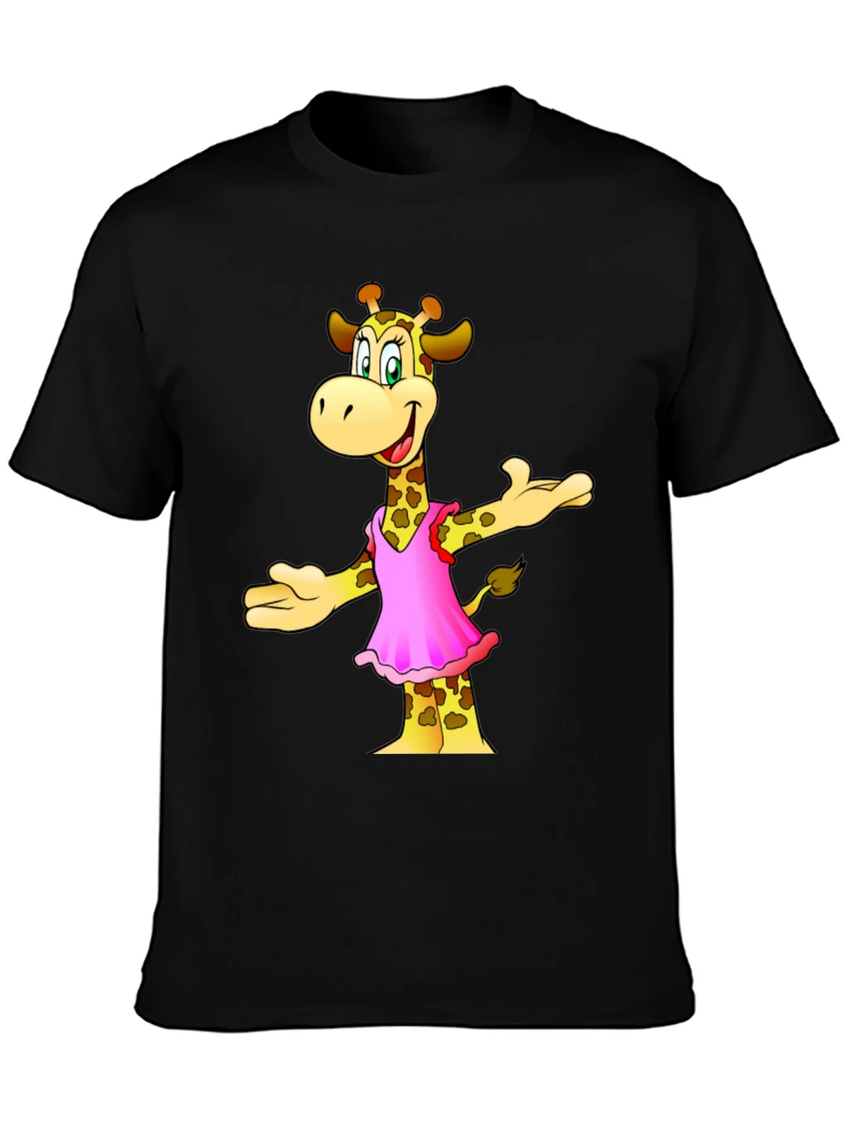 Cartoon Giraffe T-Shirt