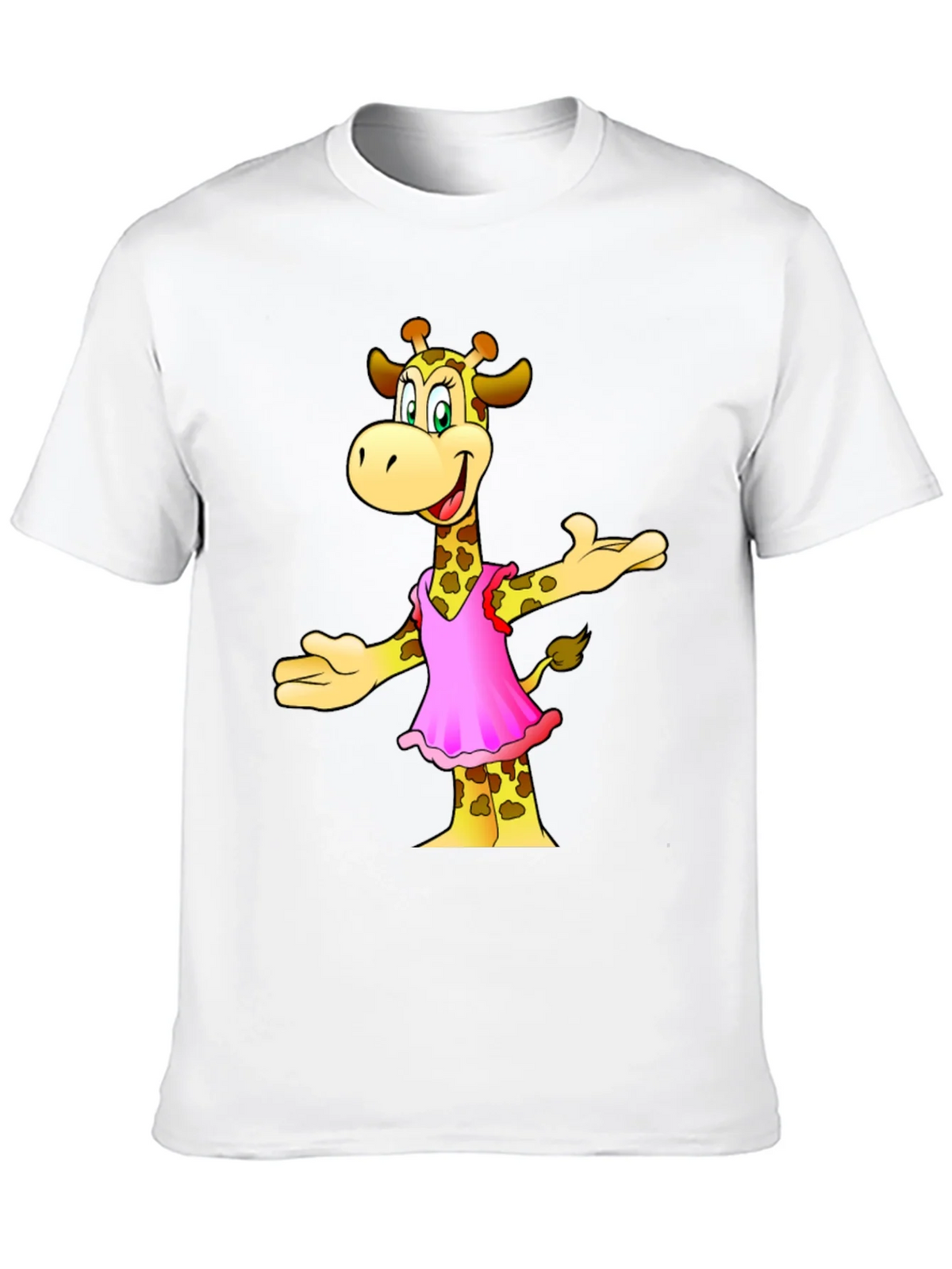 Cartoon Giraffe T-Shirt