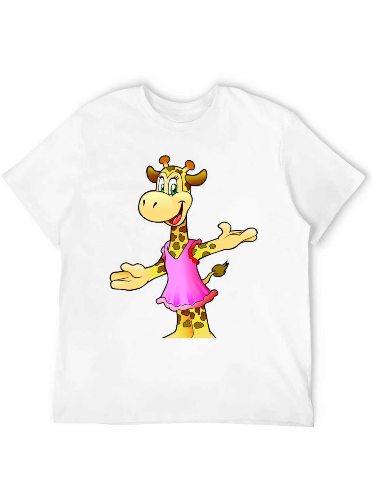 Cartoon Giraffe T-Shirt