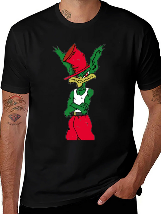 Novelty Cartoon Goblin Graphic Tee