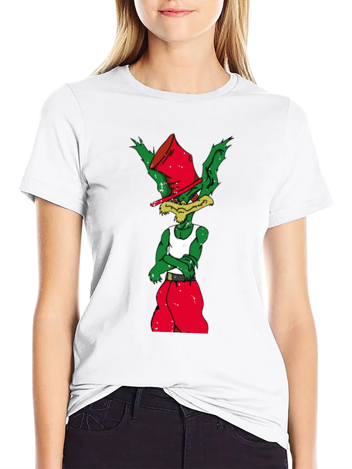 Novelty Cartoon Goblin Graphic Tee