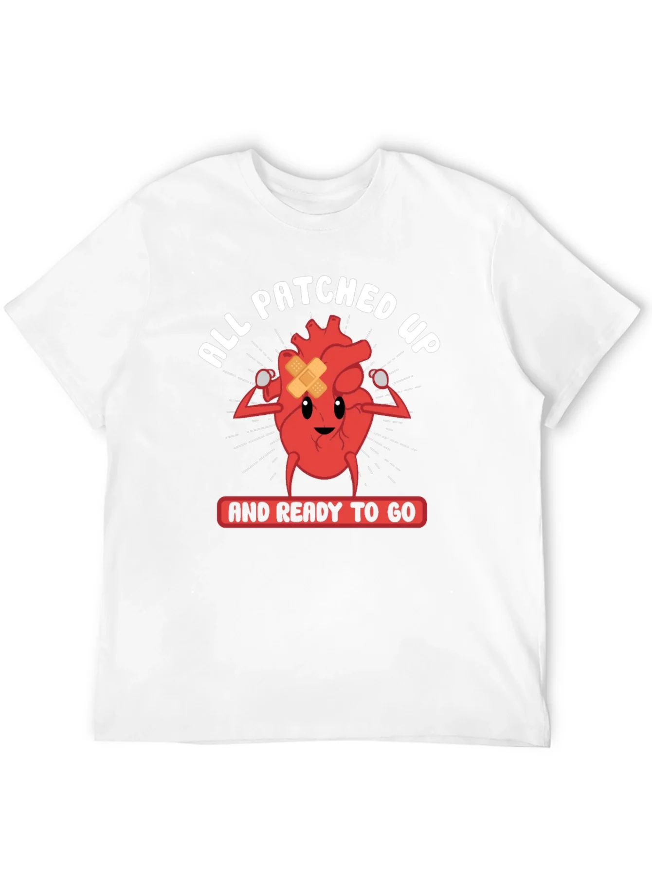 All Patched Up Heart Graphic Tee