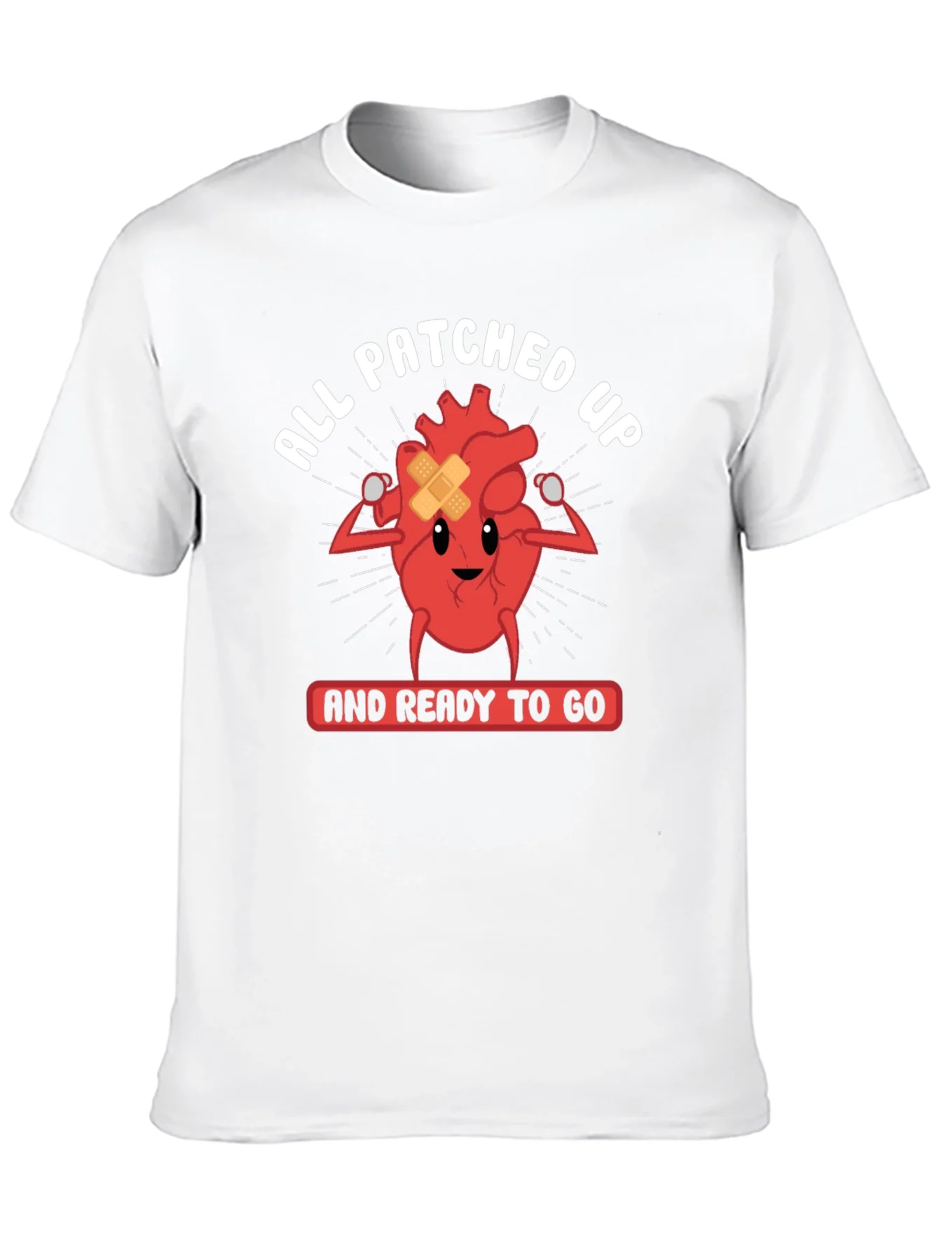 All Patched Up Heart Graphic Tee