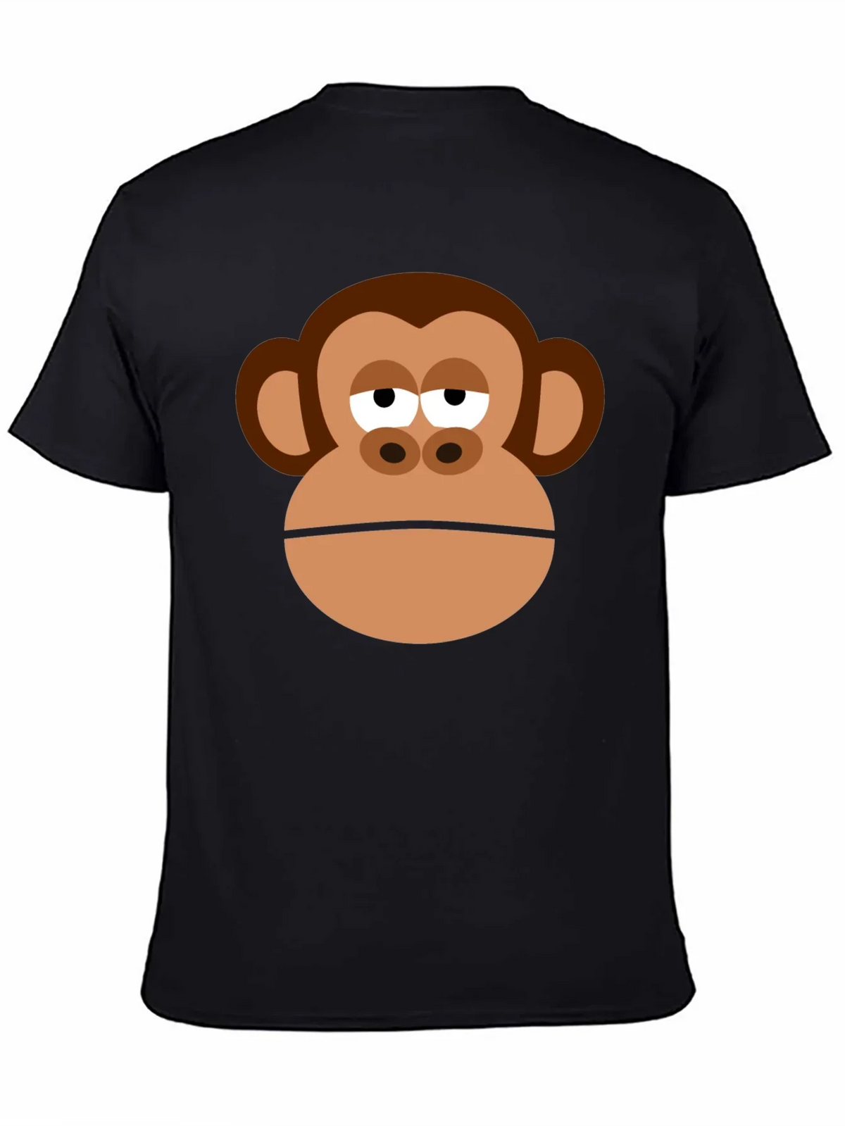 Monkey Face Graphic Tee - Funny Unisex T-Shirt