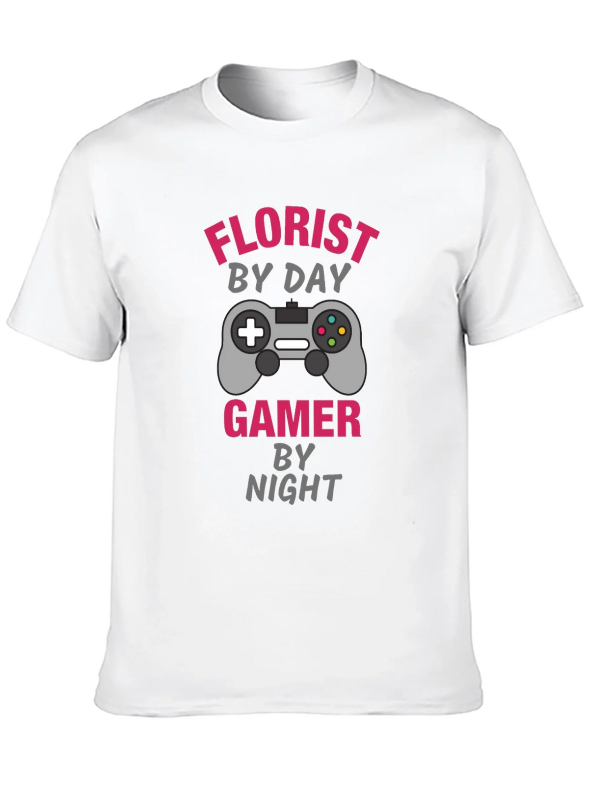 Florist by Day Gamer by Night Graphic Tee