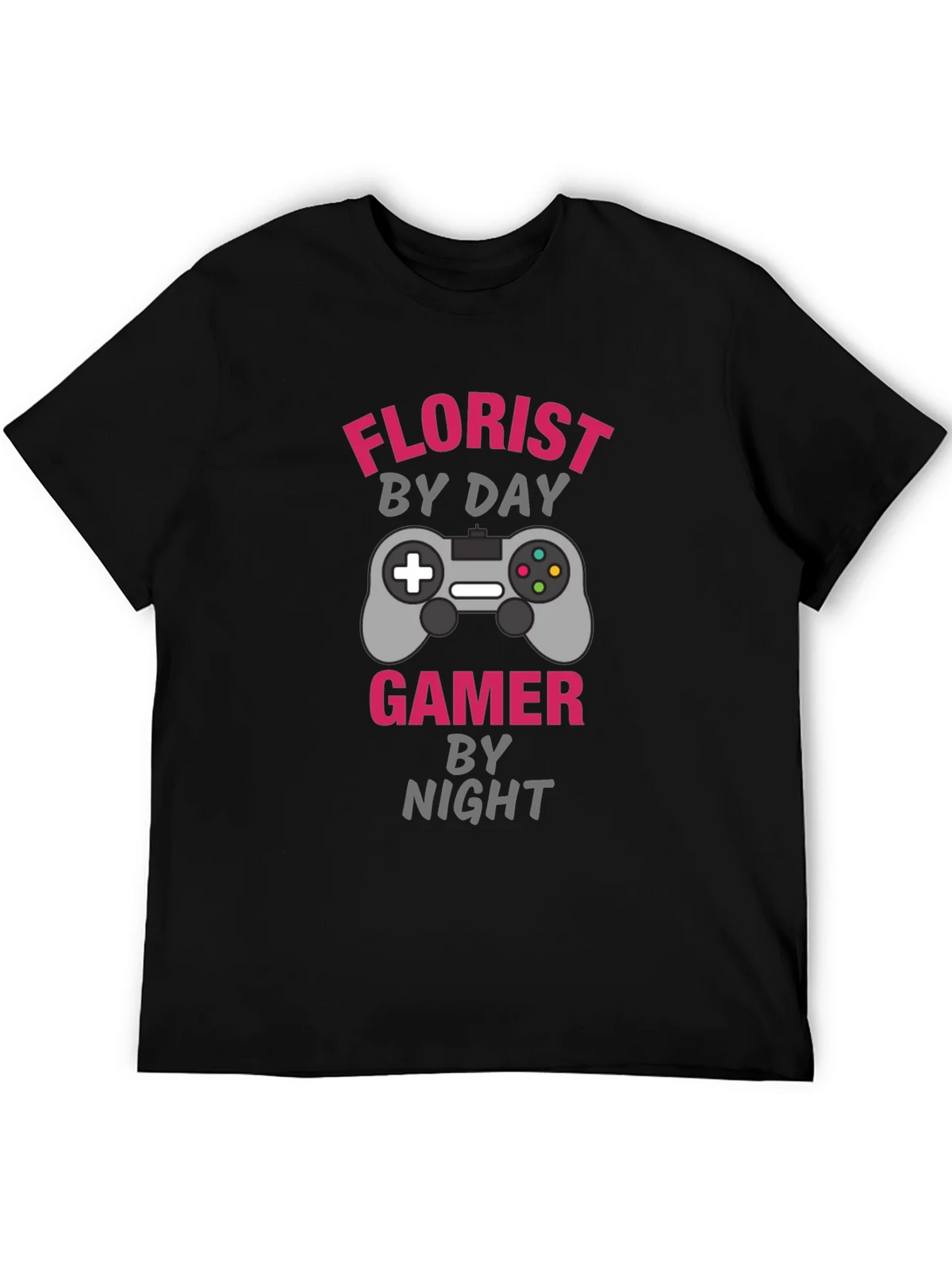 Florist by Day Gamer by Night Graphic Tee