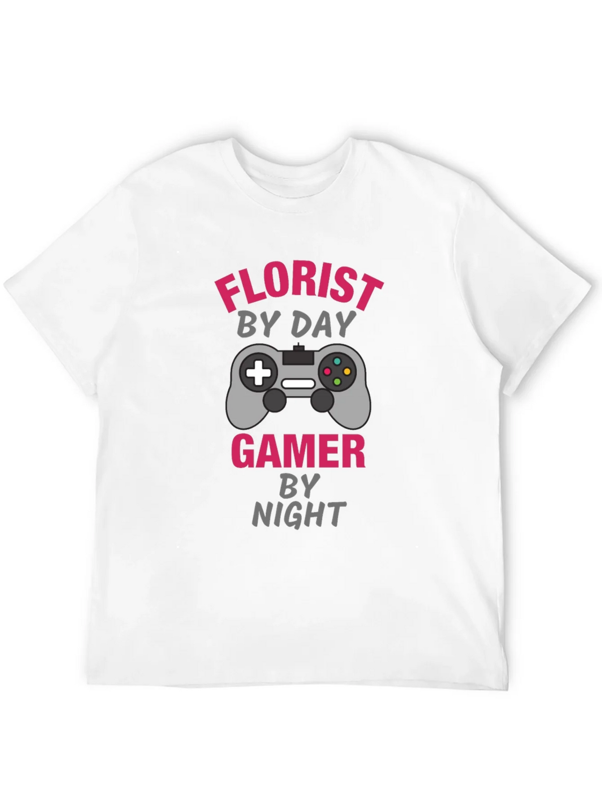 Florist by Day Gamer by Night Graphic Tee