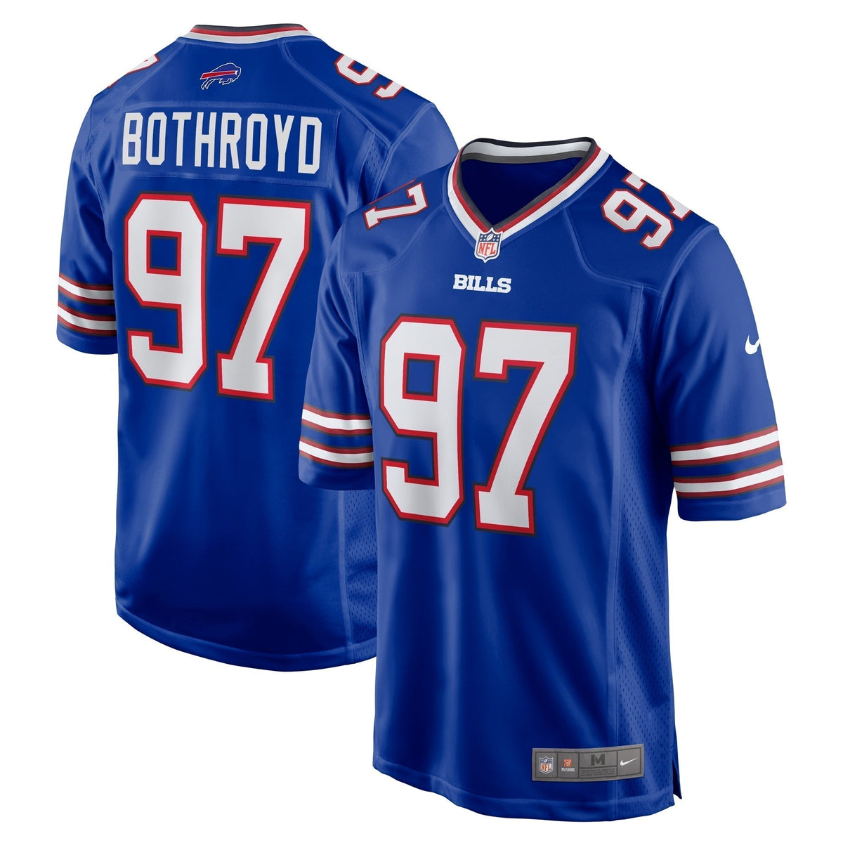 Rondell Bothroyd Buffalo Bills Nike Game Jersey -  Royal