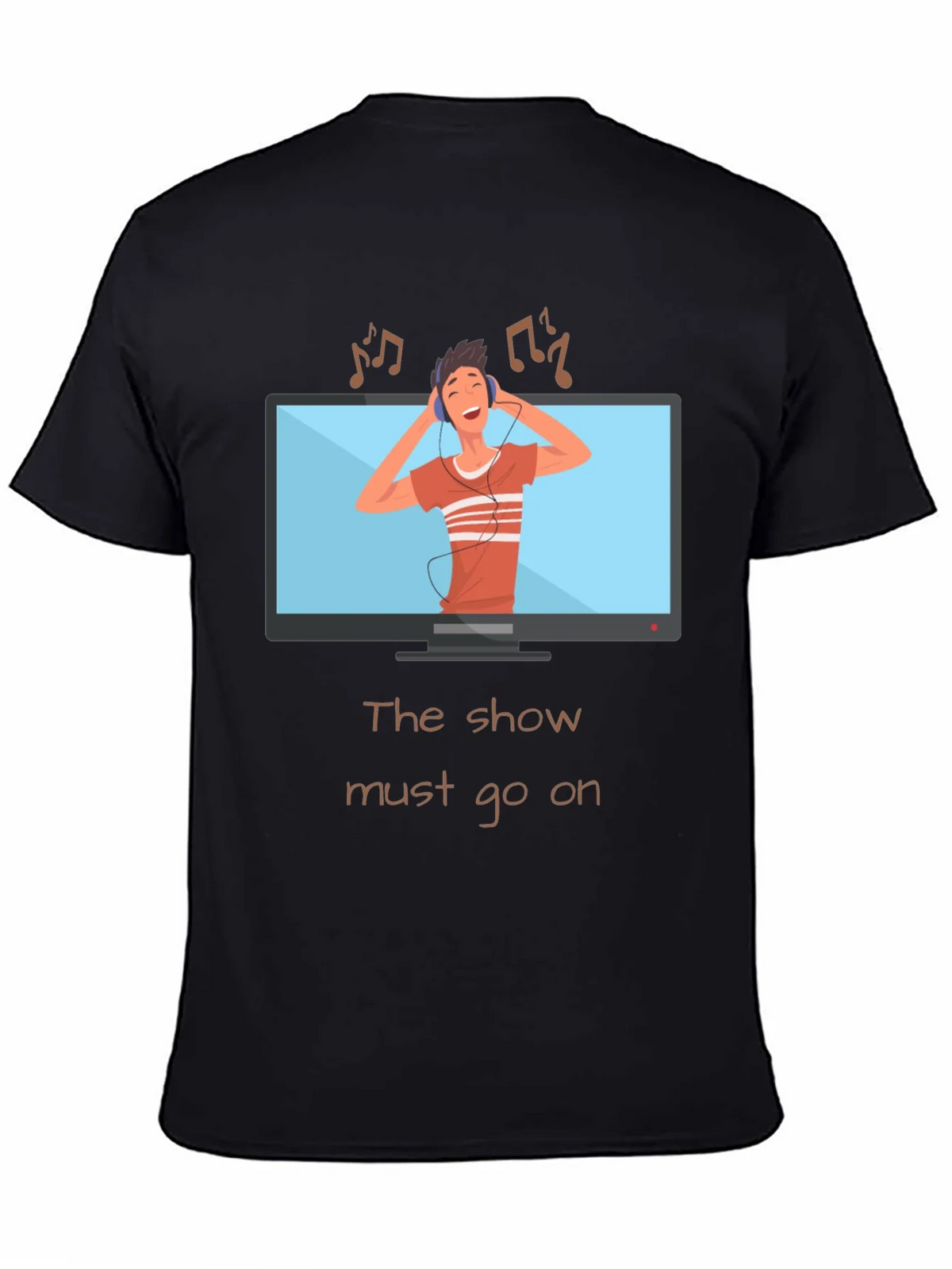 The Show Must Go On Graphic Tee