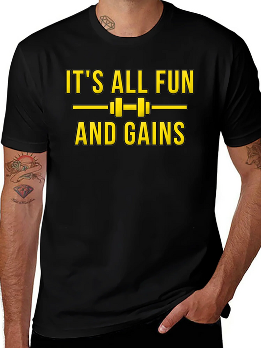 Its All Fun and Gains Graphic Tee
