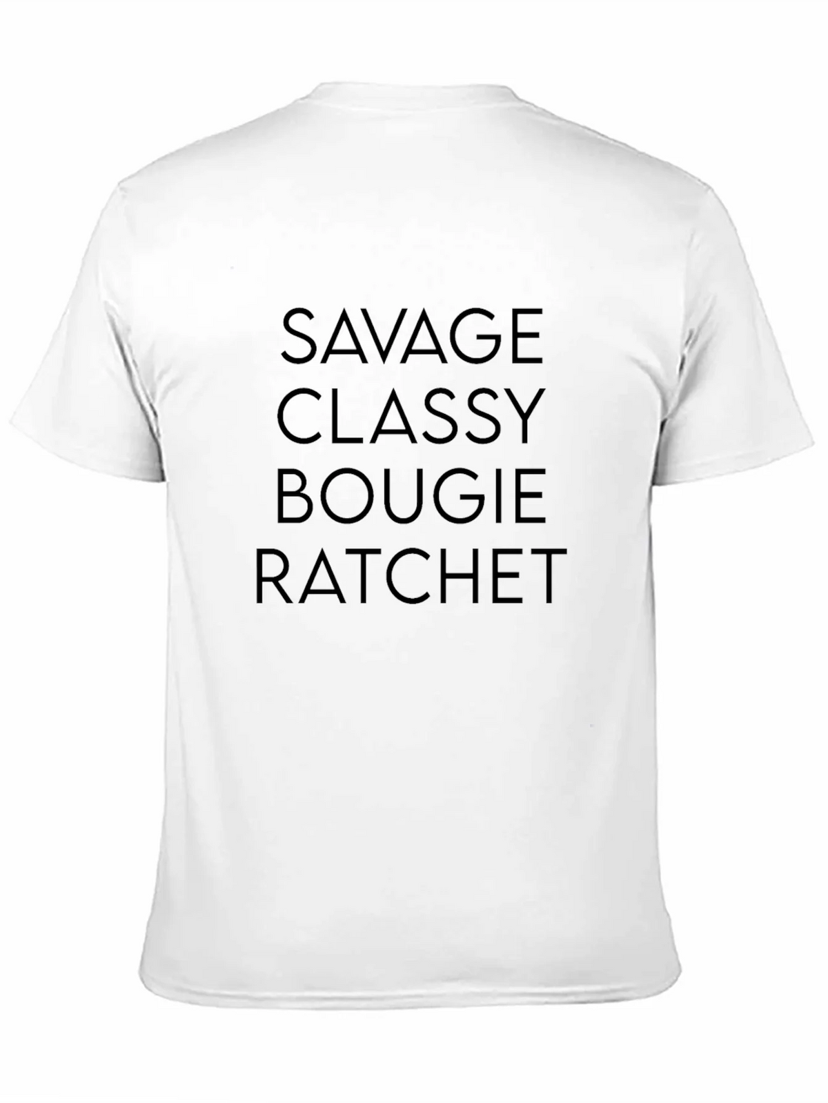 Savage Classy Bougie Ratchet Graphic Tee - Black