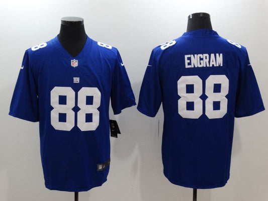 Men's New York Giants Evan Engram #88 Blue Game Jersey1