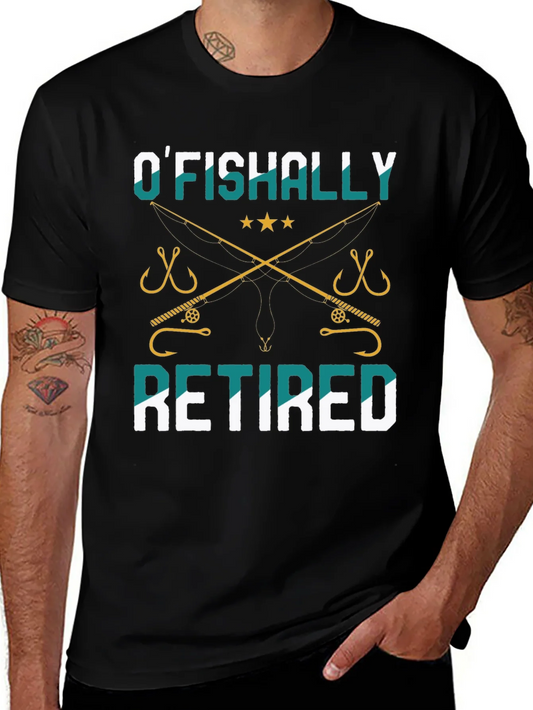 OFishally Retired Fishing T-Shirt