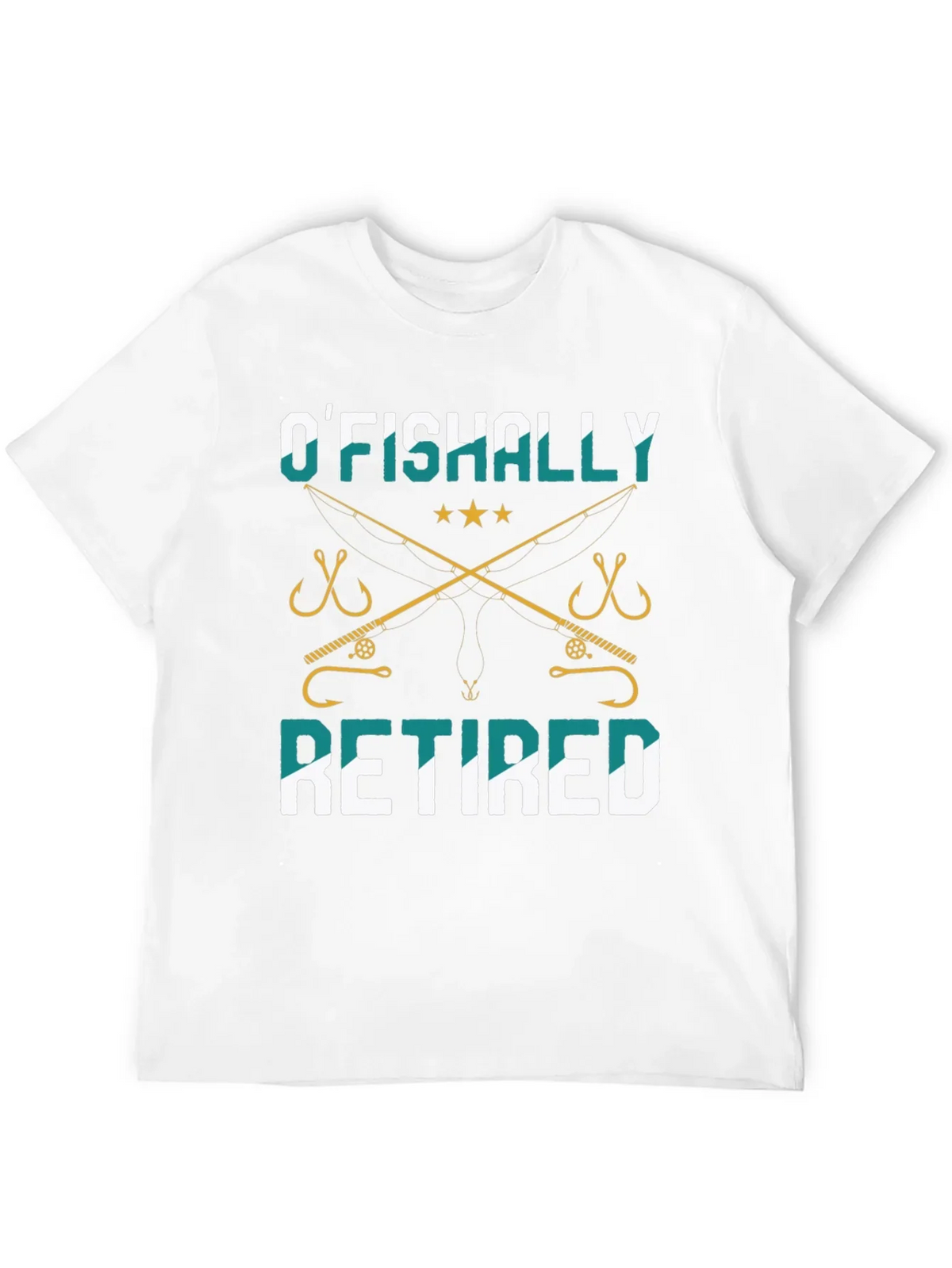 OFishally Retired Fishing T-Shirt