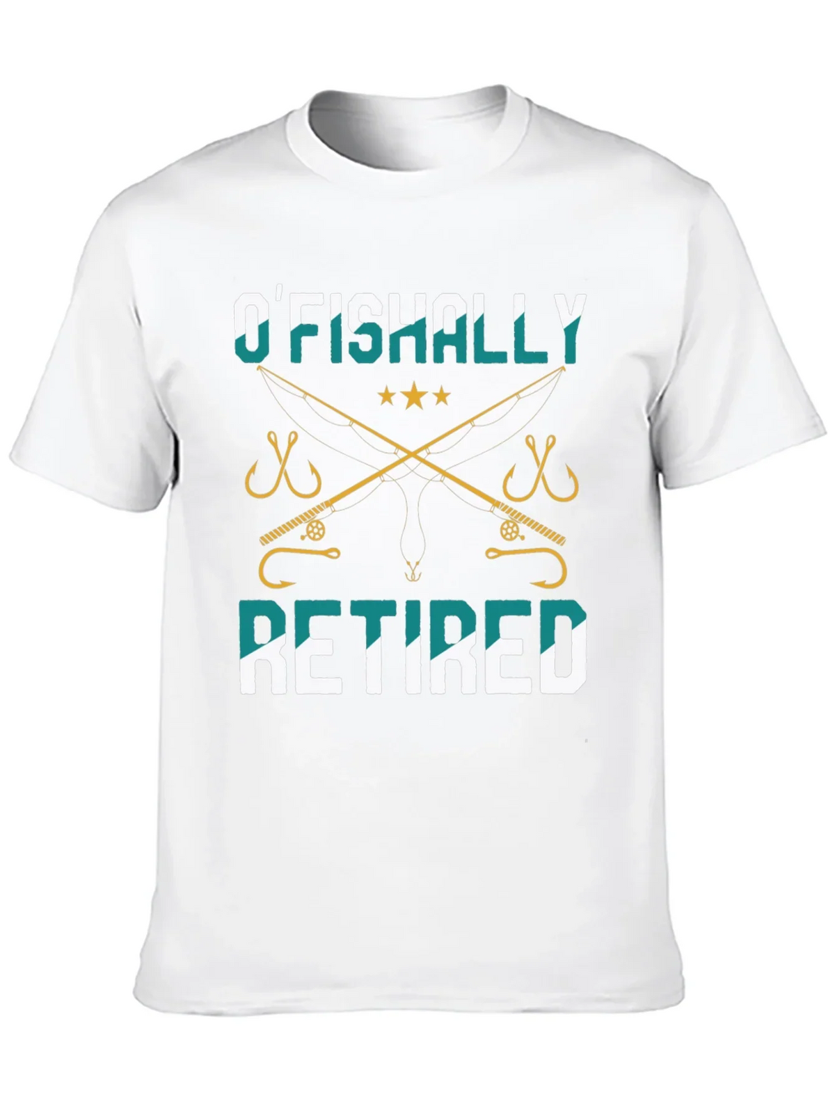 OFishally Retired Fishing T-Shirt