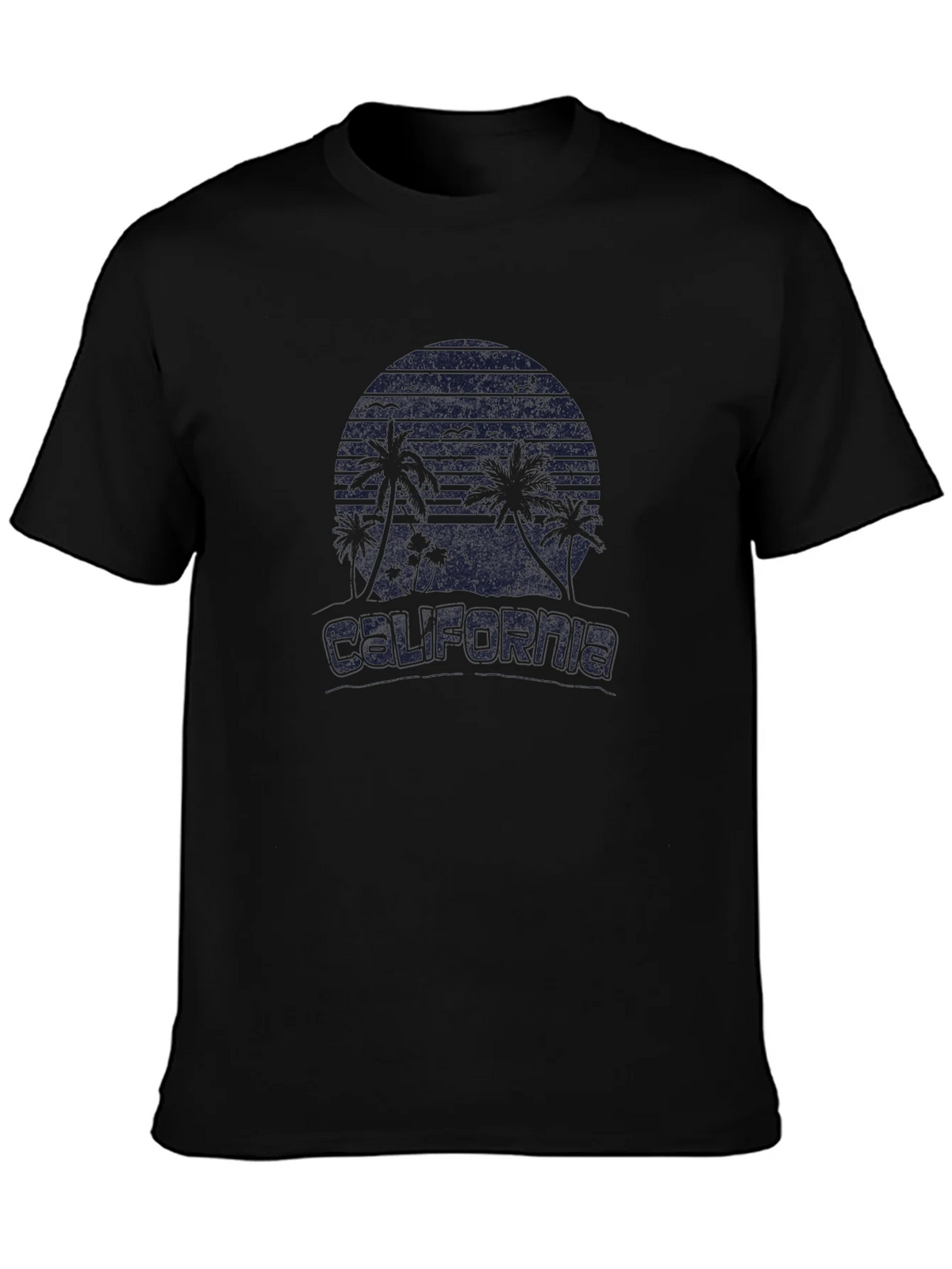 California Graphic T-Shirt - Black