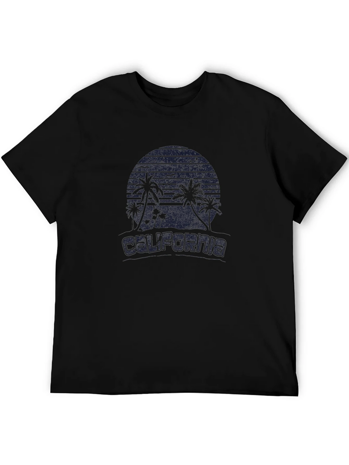 California Graphic T-Shirt - Black