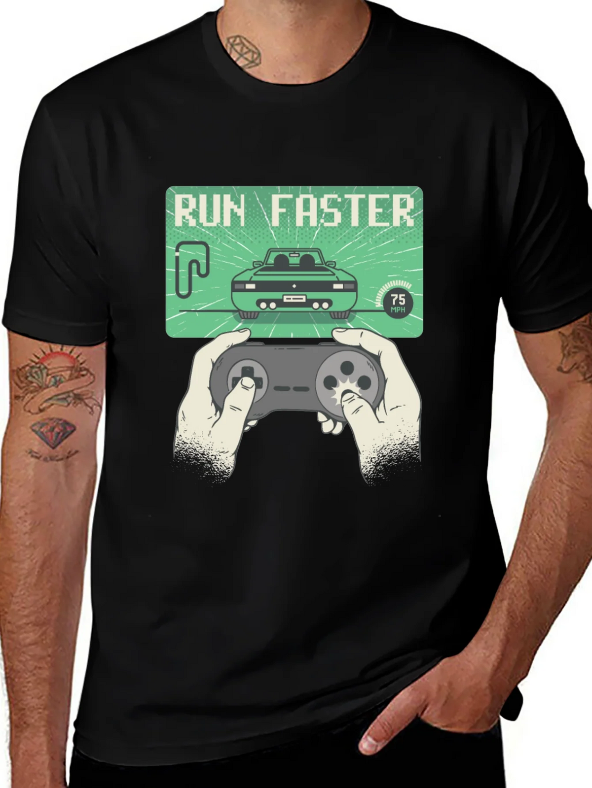 Run Faster Gaming T-Shirt