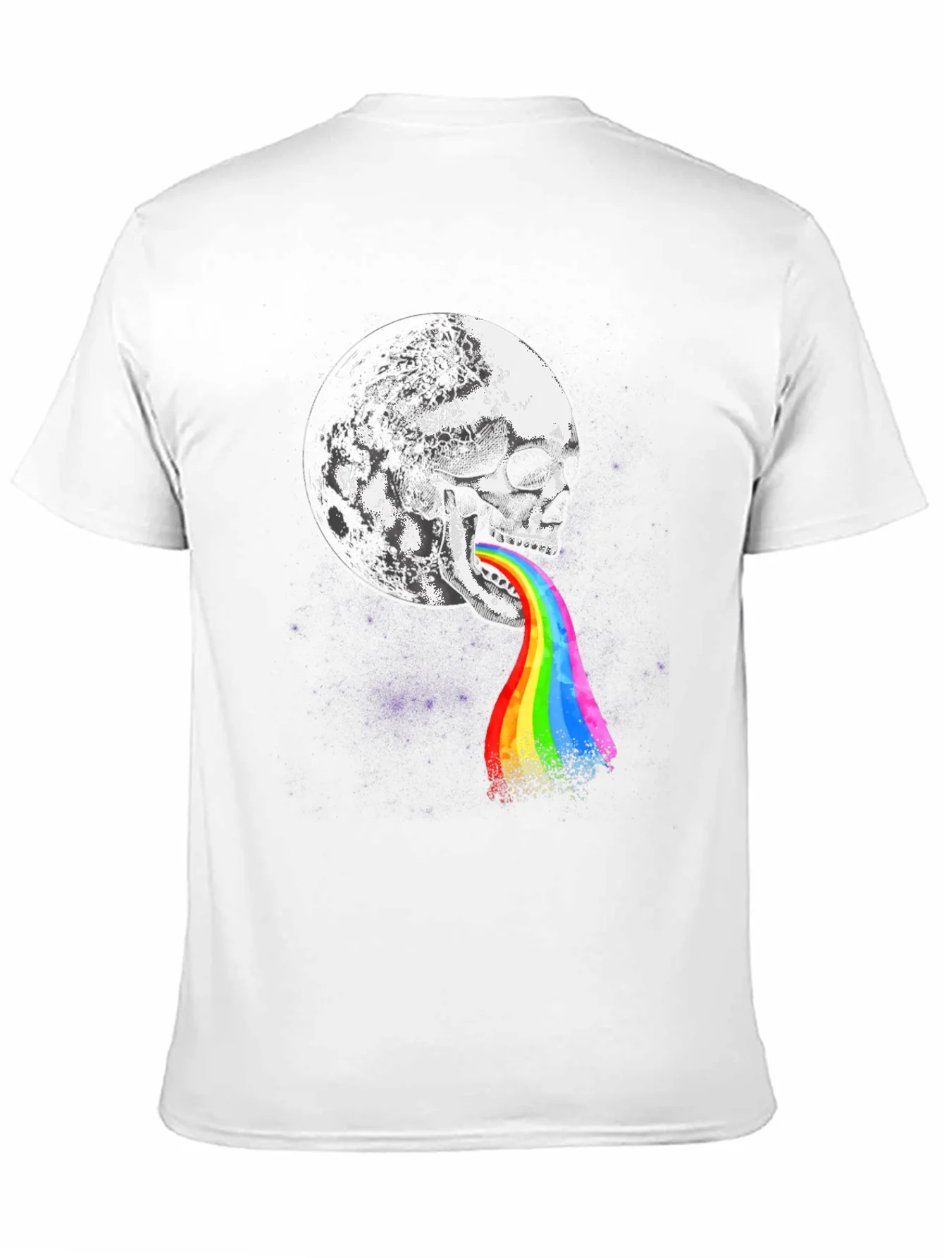 Skull Moon Rainbow T-Shirt