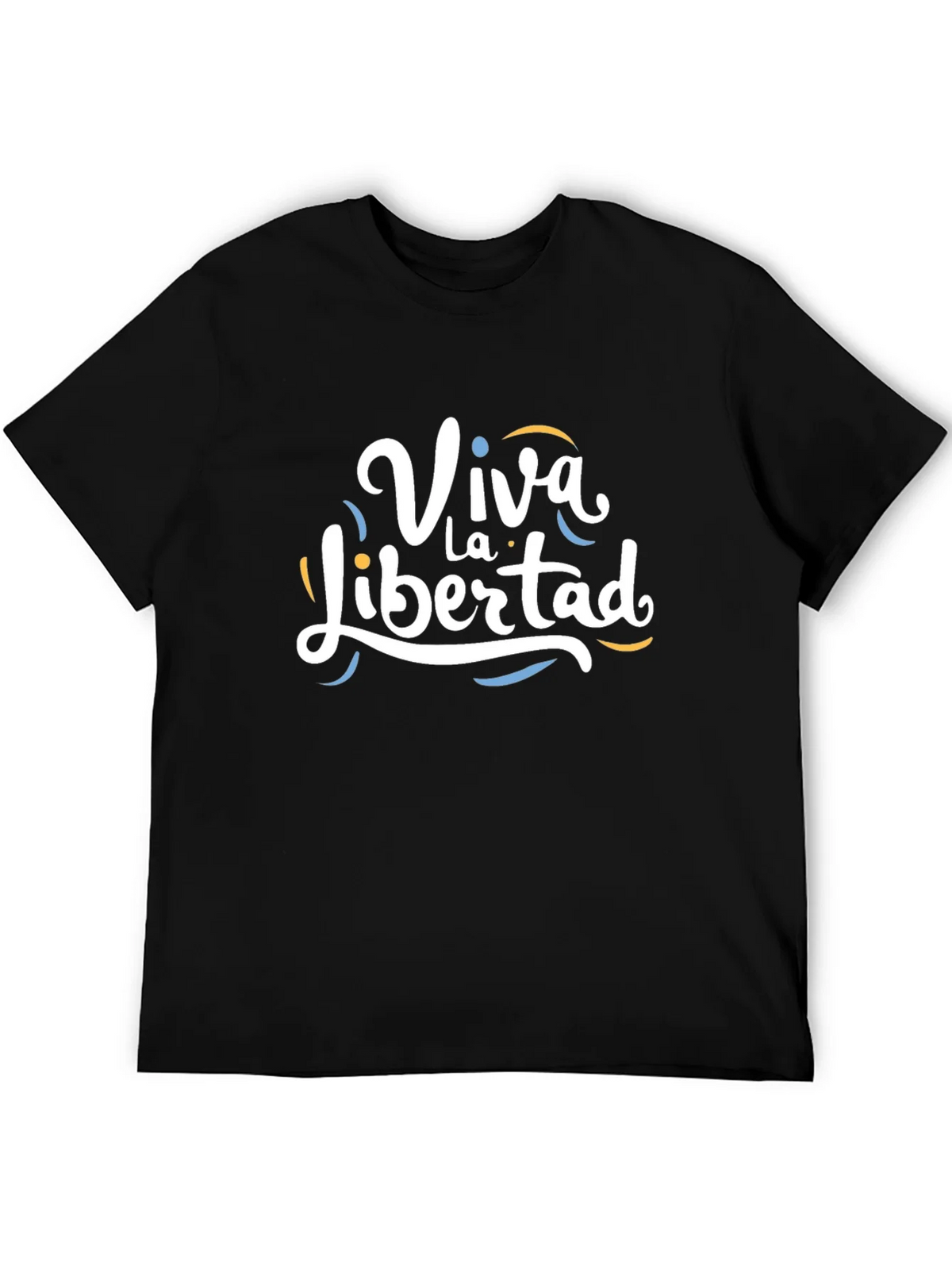 Viva La Libertad Graphic T-Shirt - Black