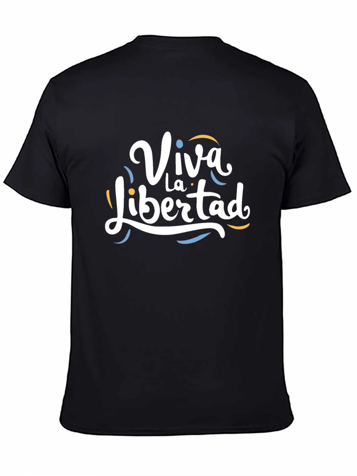 Viva La Libertad Graphic T-Shirt - Black