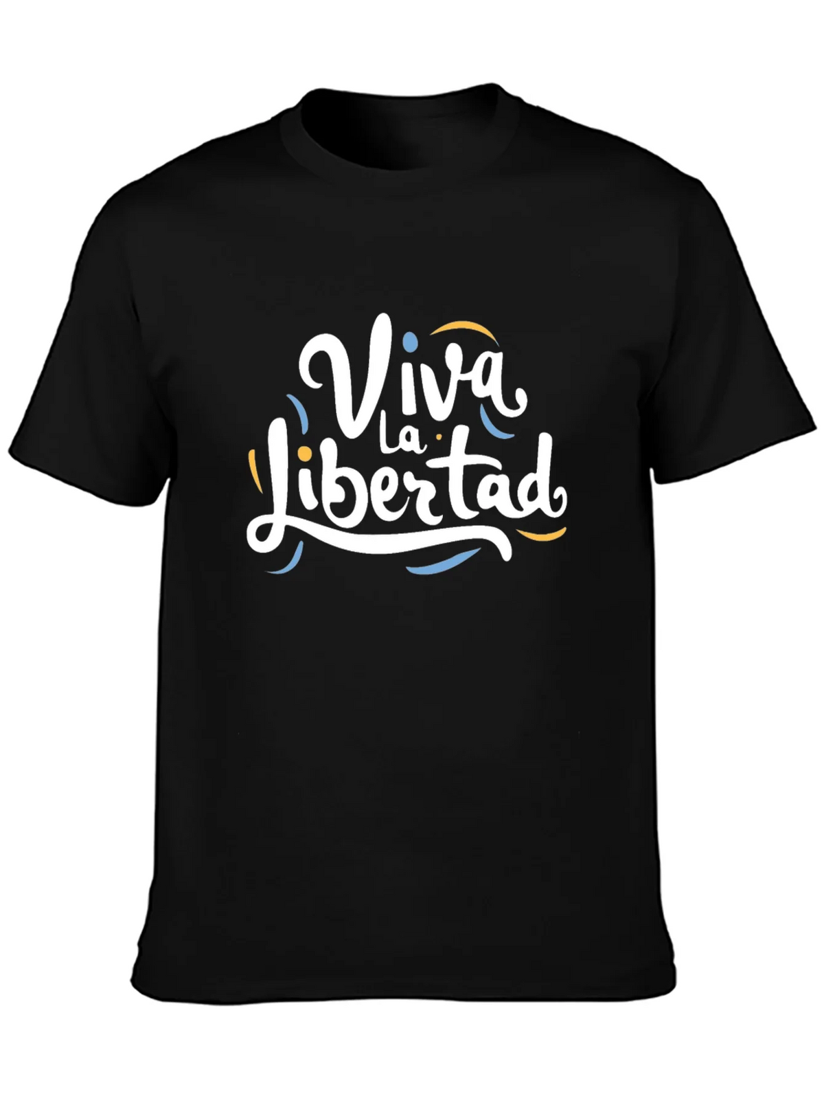 Viva La Libertad Graphic T-Shirt - Black