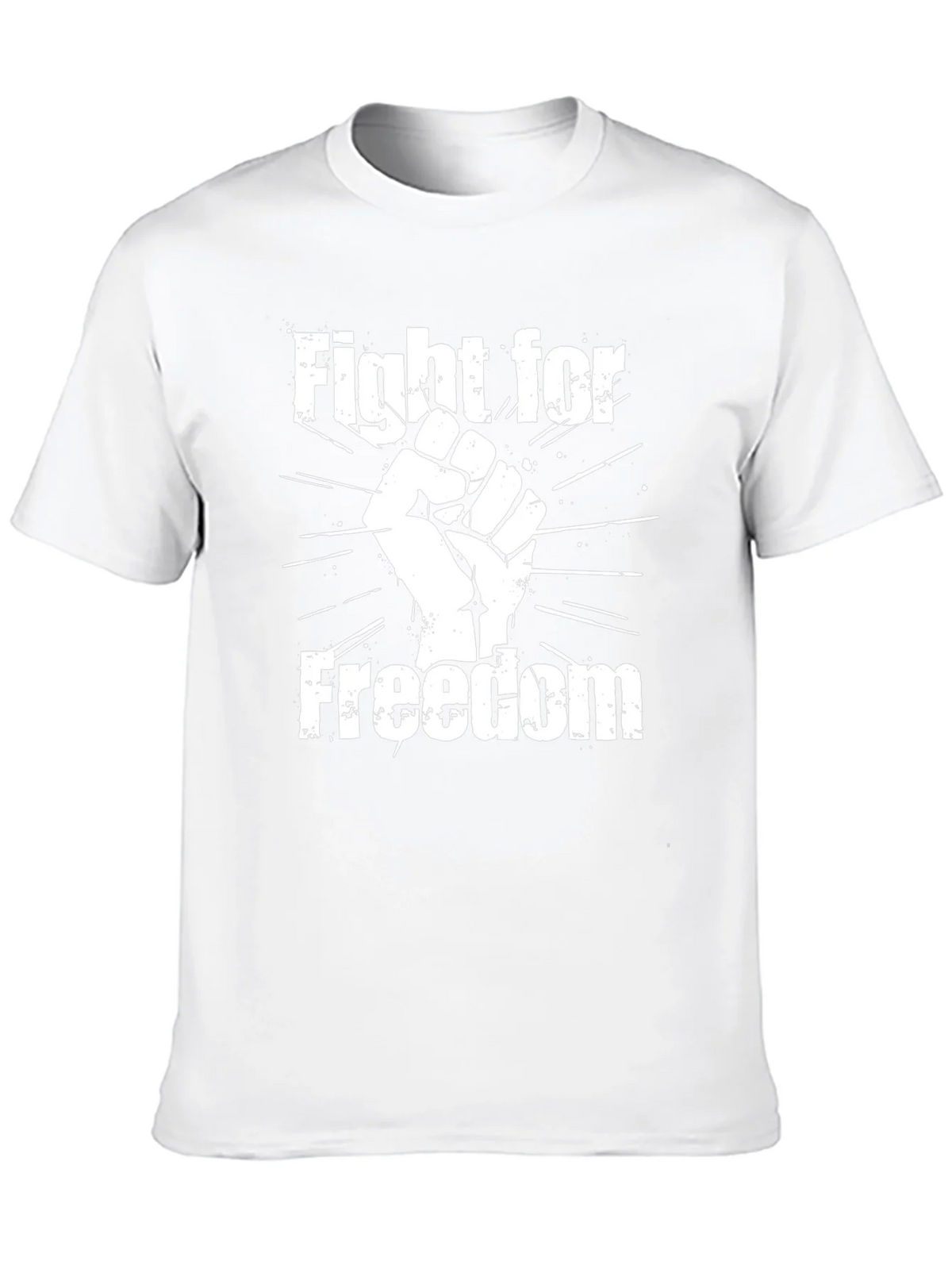 Fight for Freedom Graphic Tee - Black