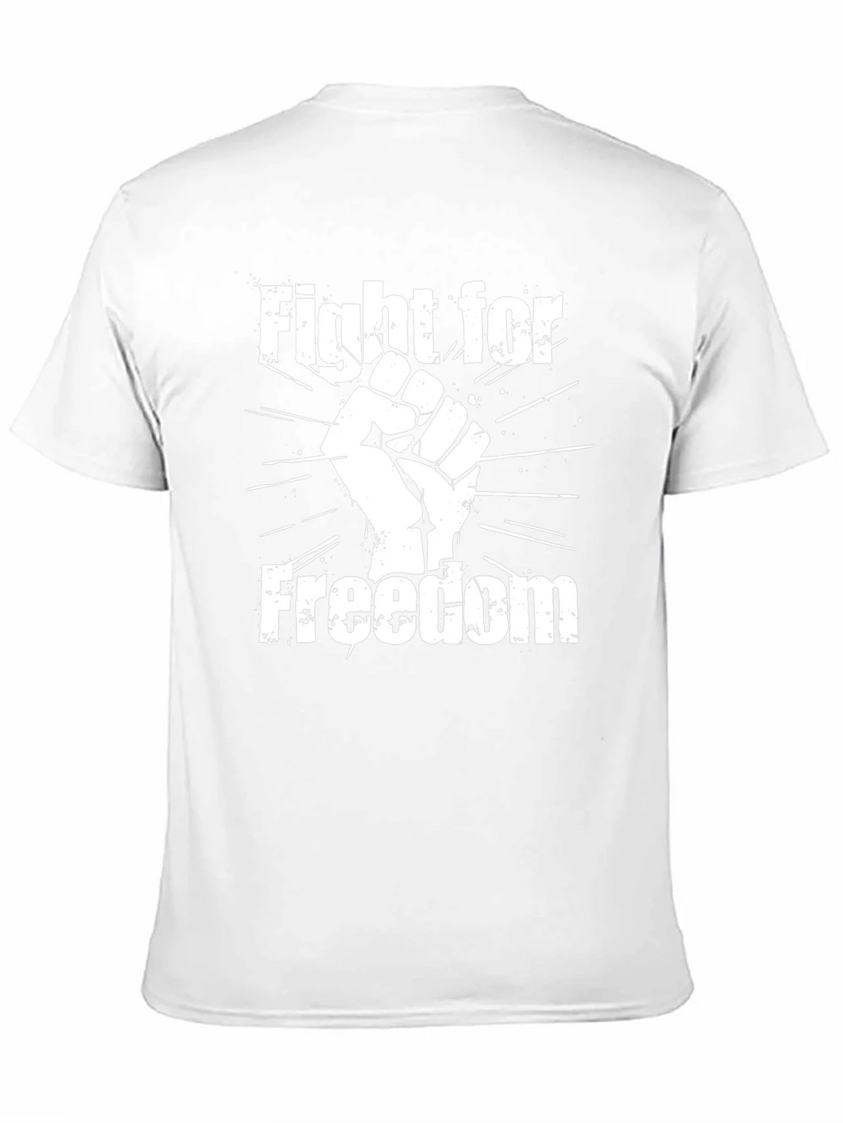 Fight for Freedom Graphic Tee - Black