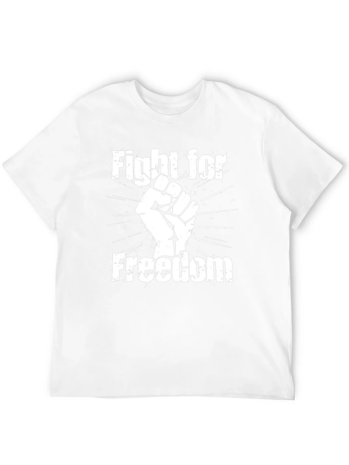 Fight for Freedom Graphic Tee - Black